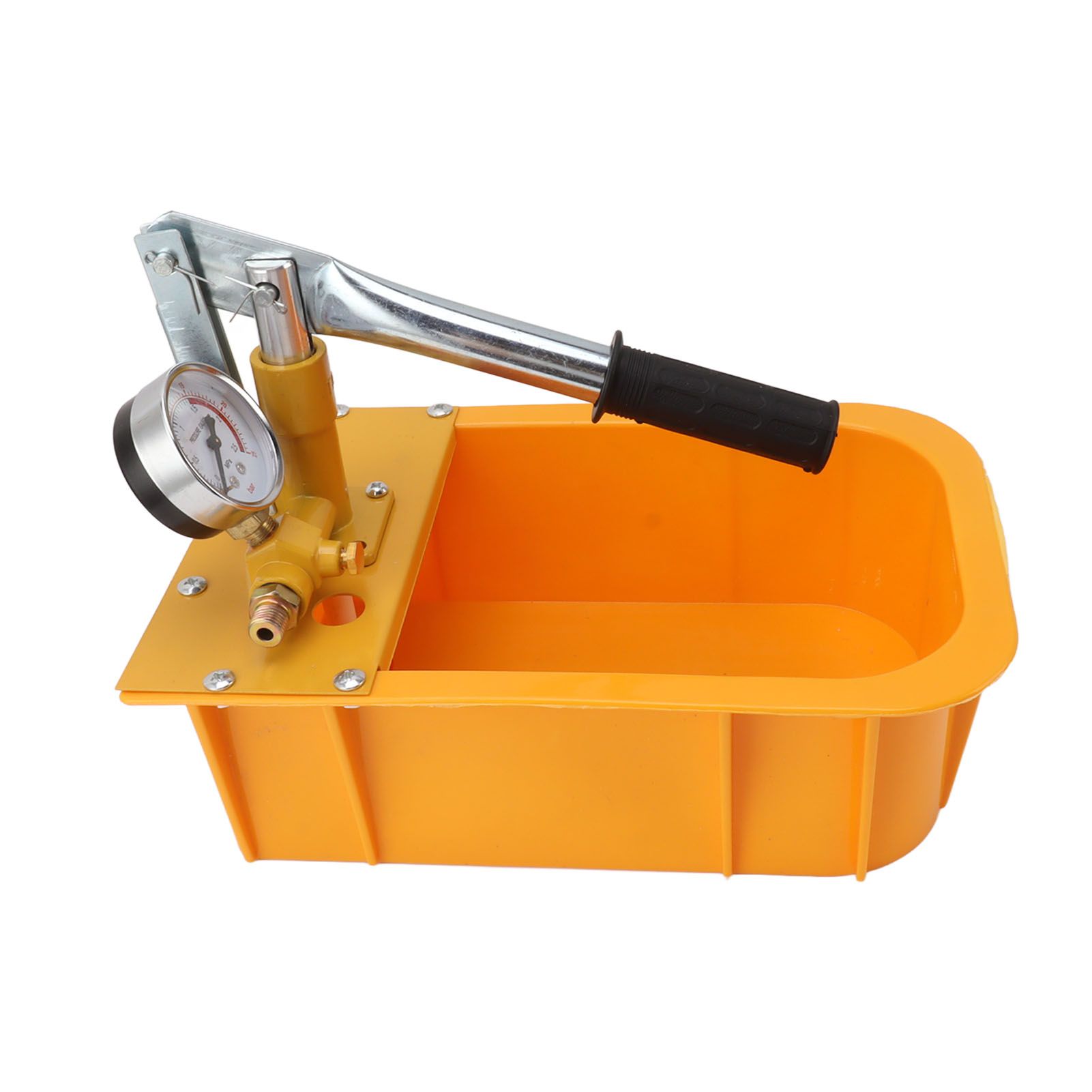 Hydrostatic Pump Tester Hydraulic Manual Water Pressure Test Pump Manual Pipe Leak Detector with Gauge - Image 6