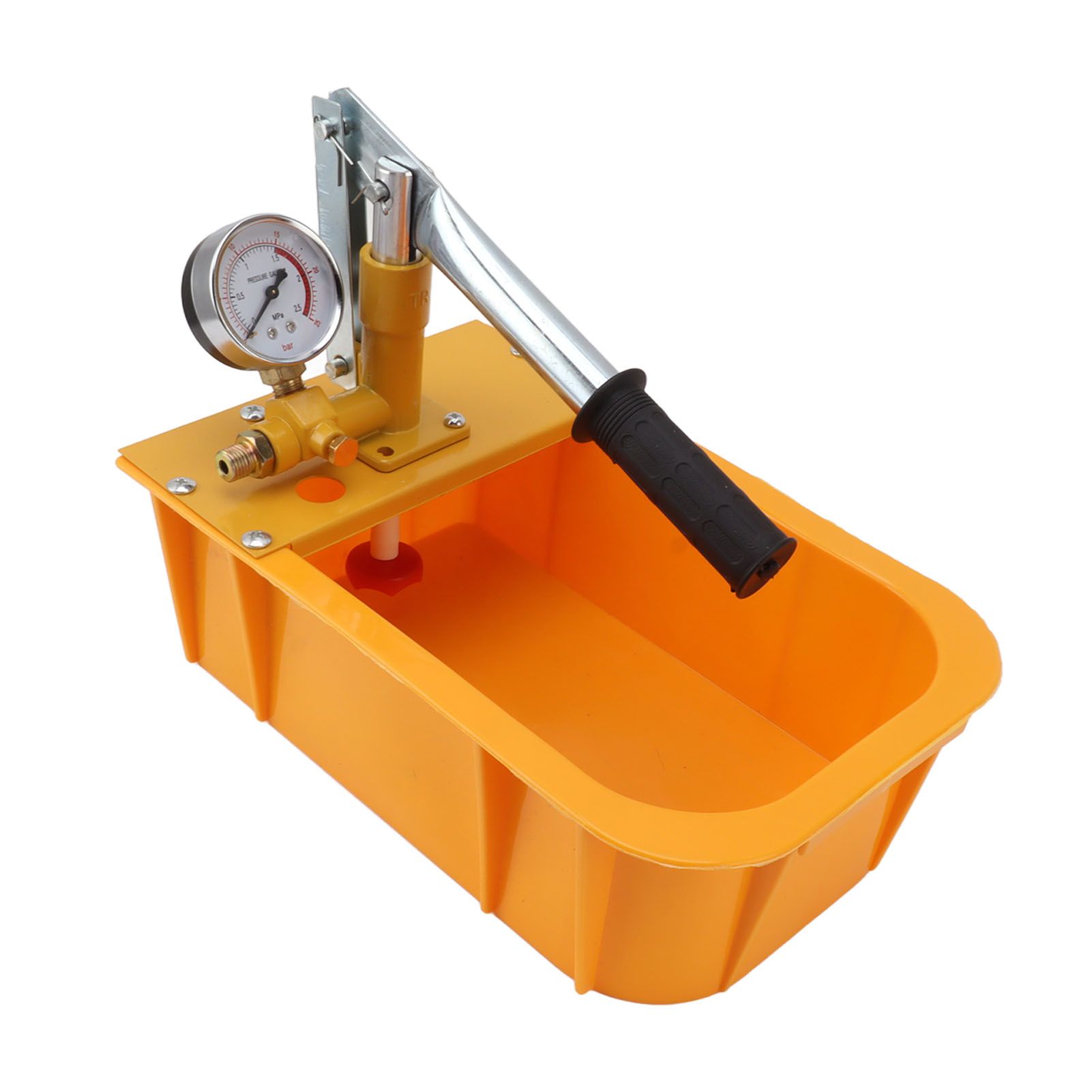 Hydrostatic Pump Tester Hydraulic Manual Water Pressure Test Pump Manual Pipe Leak Detector with Gauge - Image 7