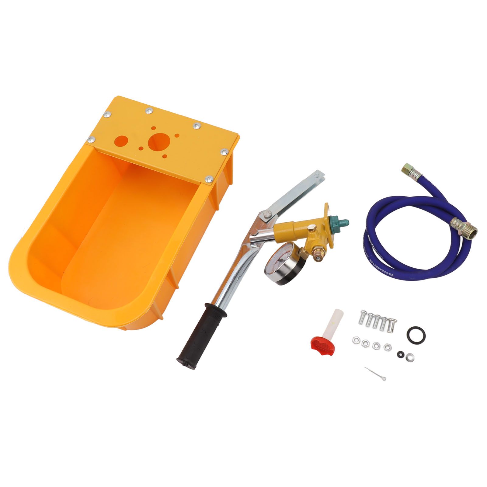 Hydrostatic Pump Tester Hydraulic Manual Water Pressure Test Pump Manual Pipe Leak Detector with Gauge - Image 8