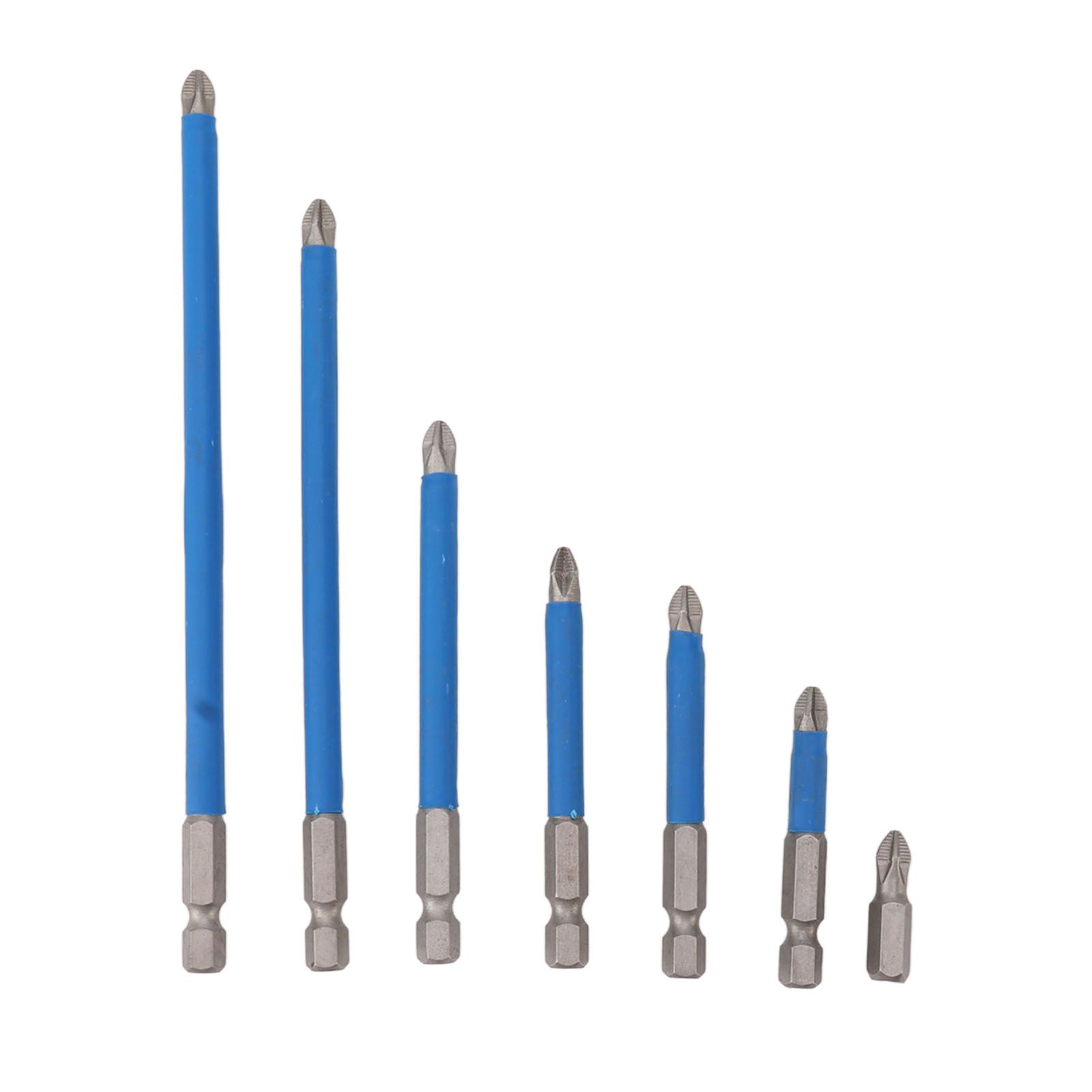 Electric Cross Drill Bit Set High Hardness Alloy Steel Magnetic Anti Slip Screwdriver Bit - Image 1