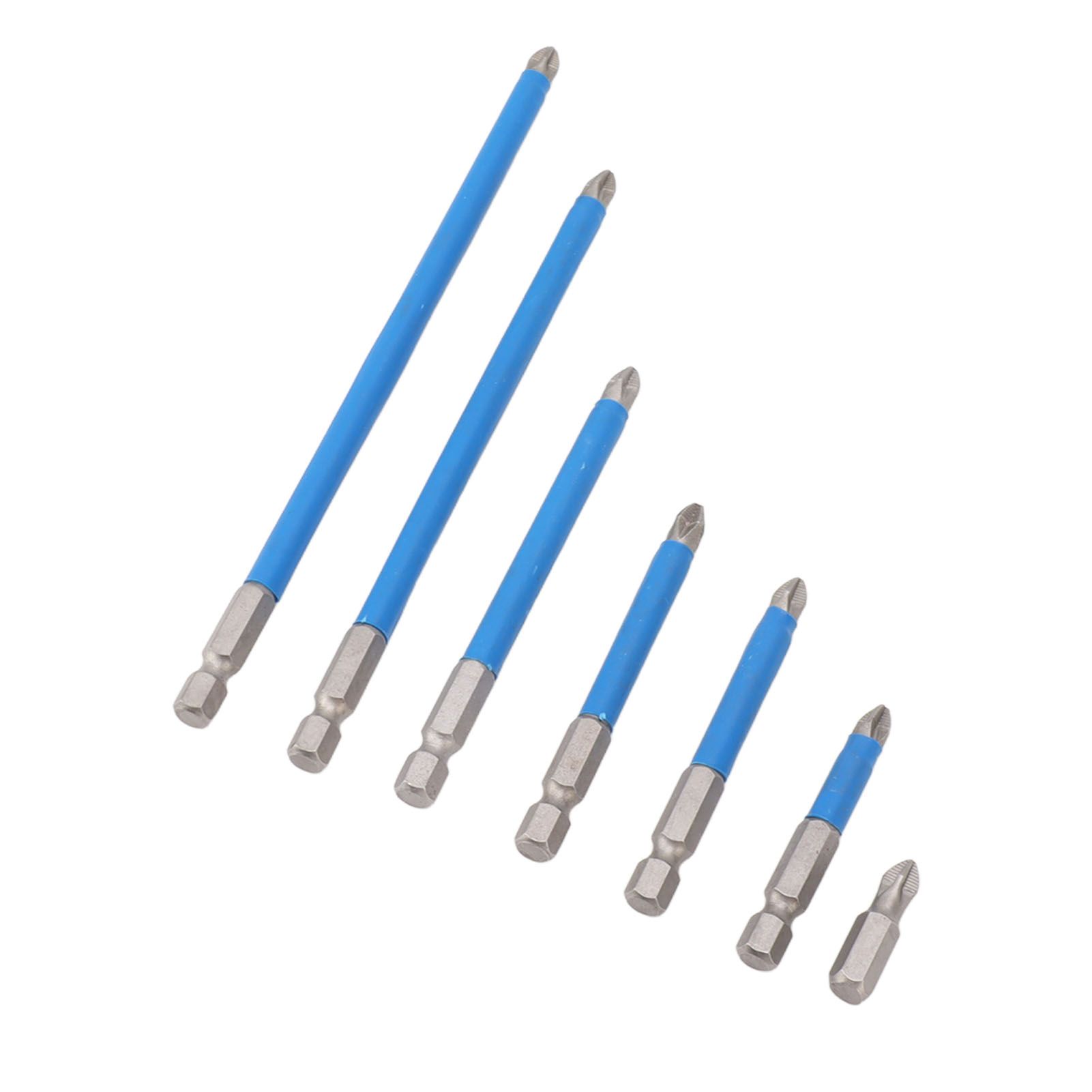 Electric Cross Drill Bit Set High Hardness Alloy Steel Magnetic Anti Slip Screwdriver Bit - Image 2