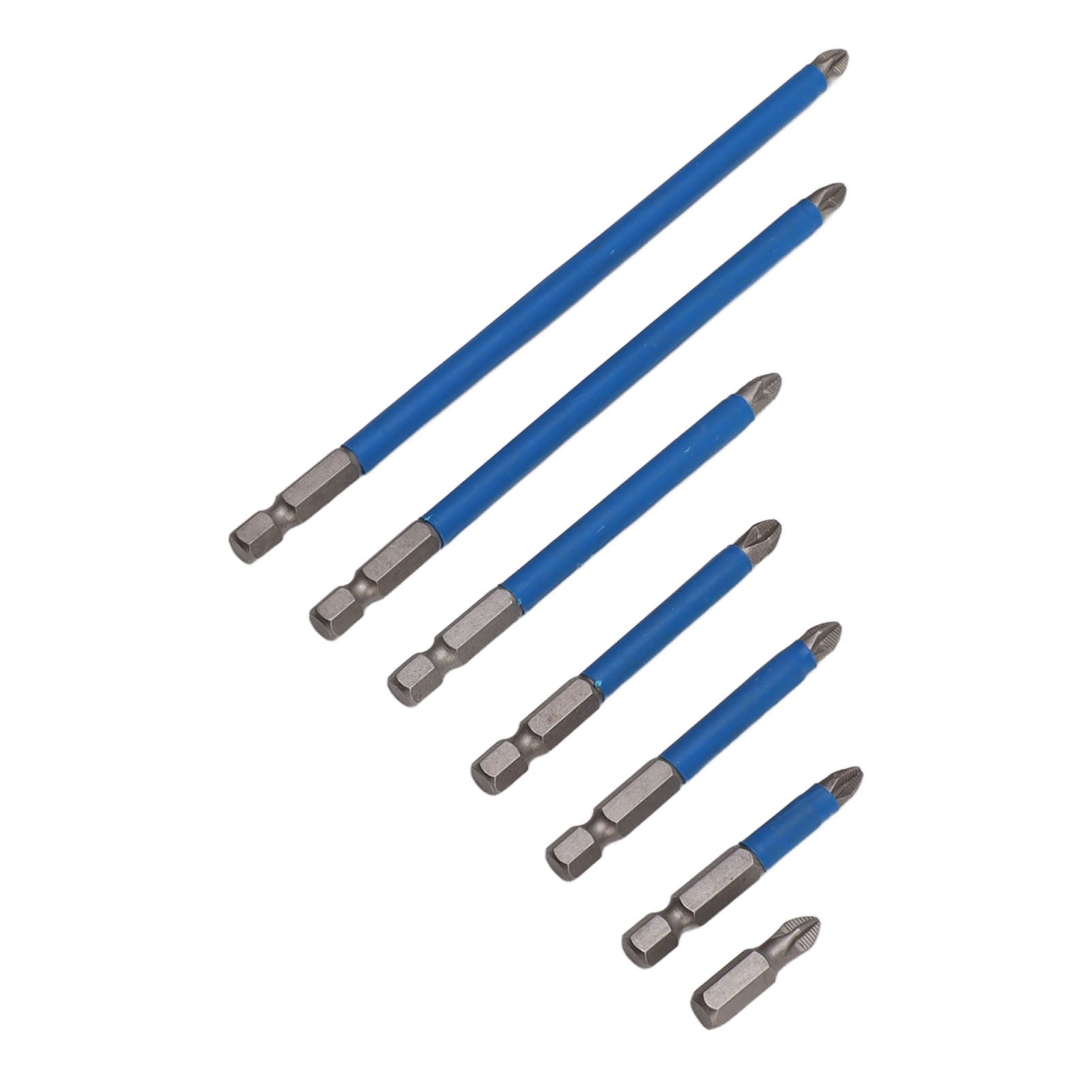 Electric Cross Drill Bit Set High Hardness Alloy Steel Magnetic Anti Slip Screwdriver Bit - Image 7