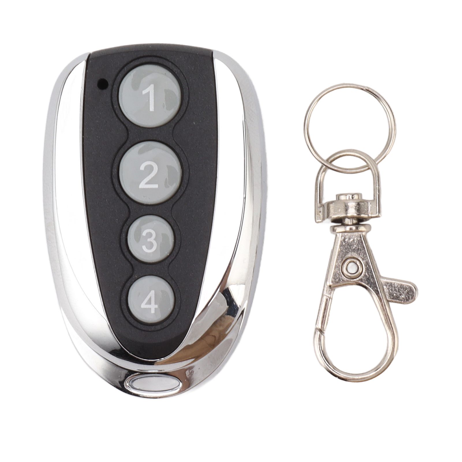 Garage Door Opener Remote Replacement 4 Button Gate Opener Remote with Keychain for Garage Door Openers - Image 1
