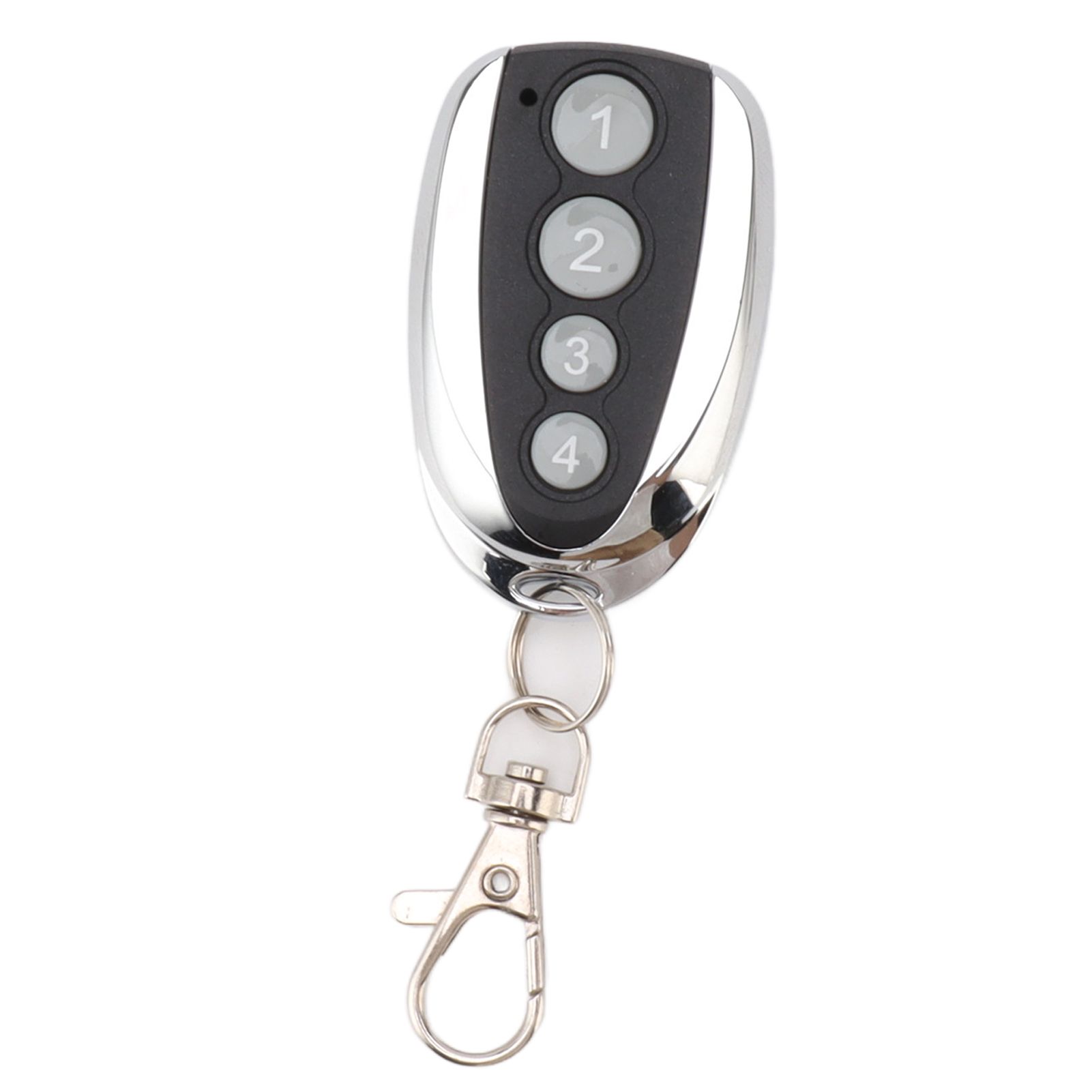 Garage Door Opener Remote Replacement 4 Button Gate Opener Remote with Keychain for Garage Door Openers - Image 2