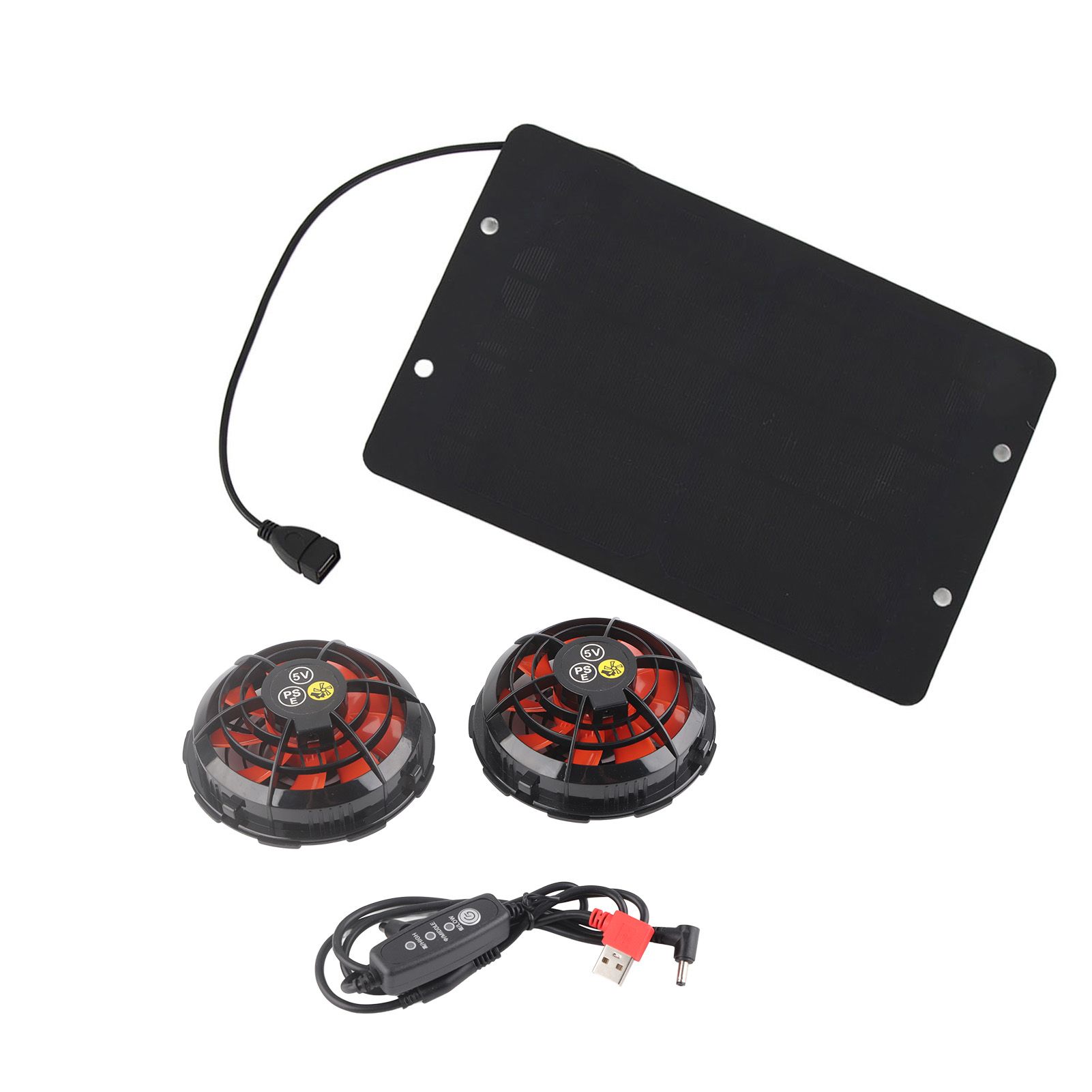 10W Solar Fan Outdoor Solar Powered Fan IPX7 Waterproof Shed Chicken Coop Greenhouse Import Export Exhaust Fan - Image 4