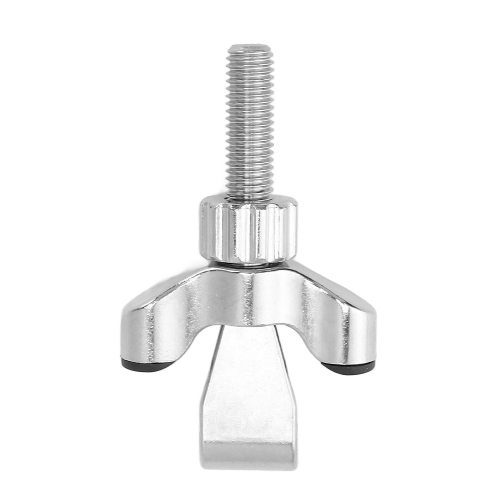 Stainless Steel Adjustable Portable Door Security Lock Travel Door Entry Safety Lock for Home Hotel Apartment College Dorm Silver - Image 3
