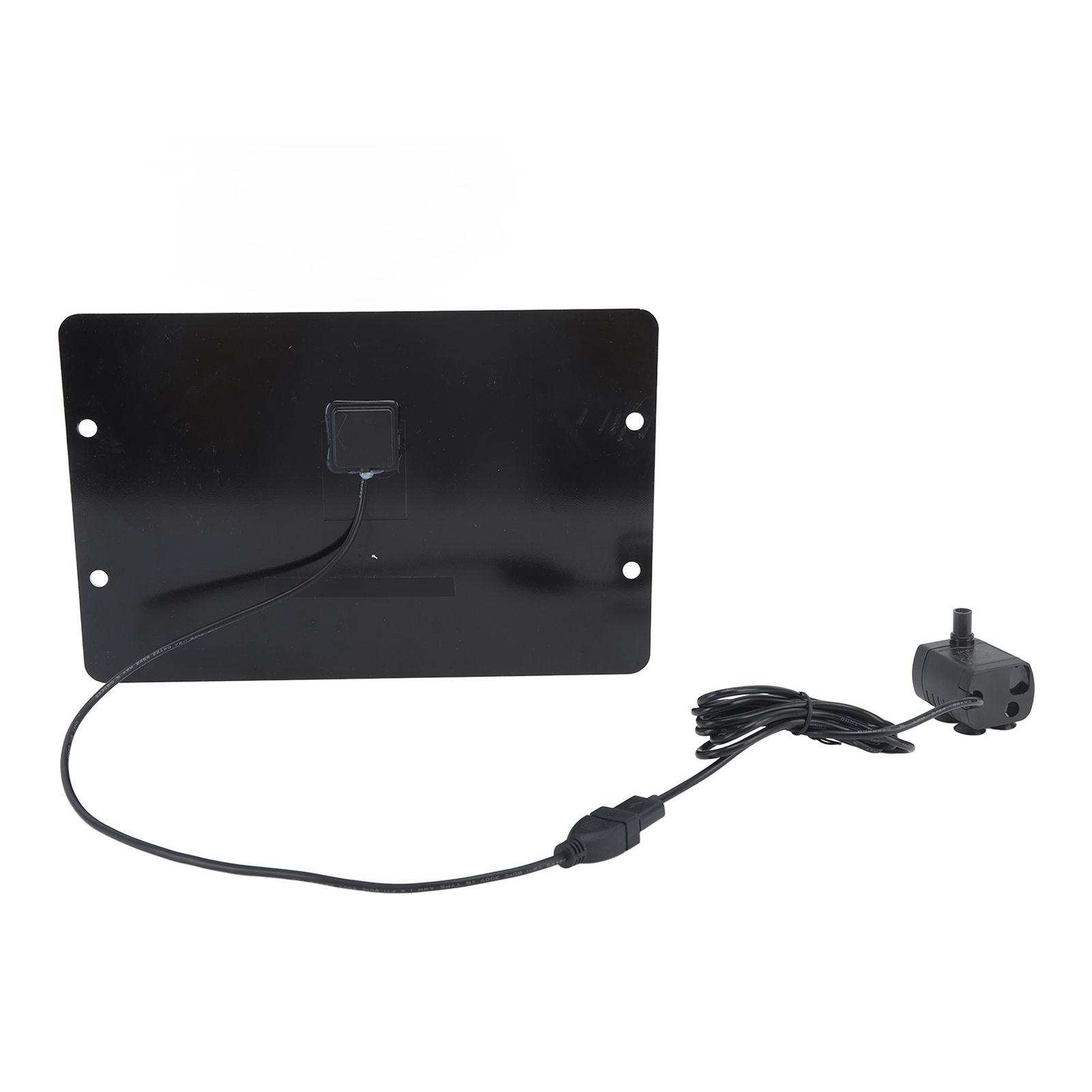 Solar Fountain 6V 10W Bird Bath Fountain USB Interface with Water Pump Solar Water Fountain for Patio Garden Bird Bath - Image 2