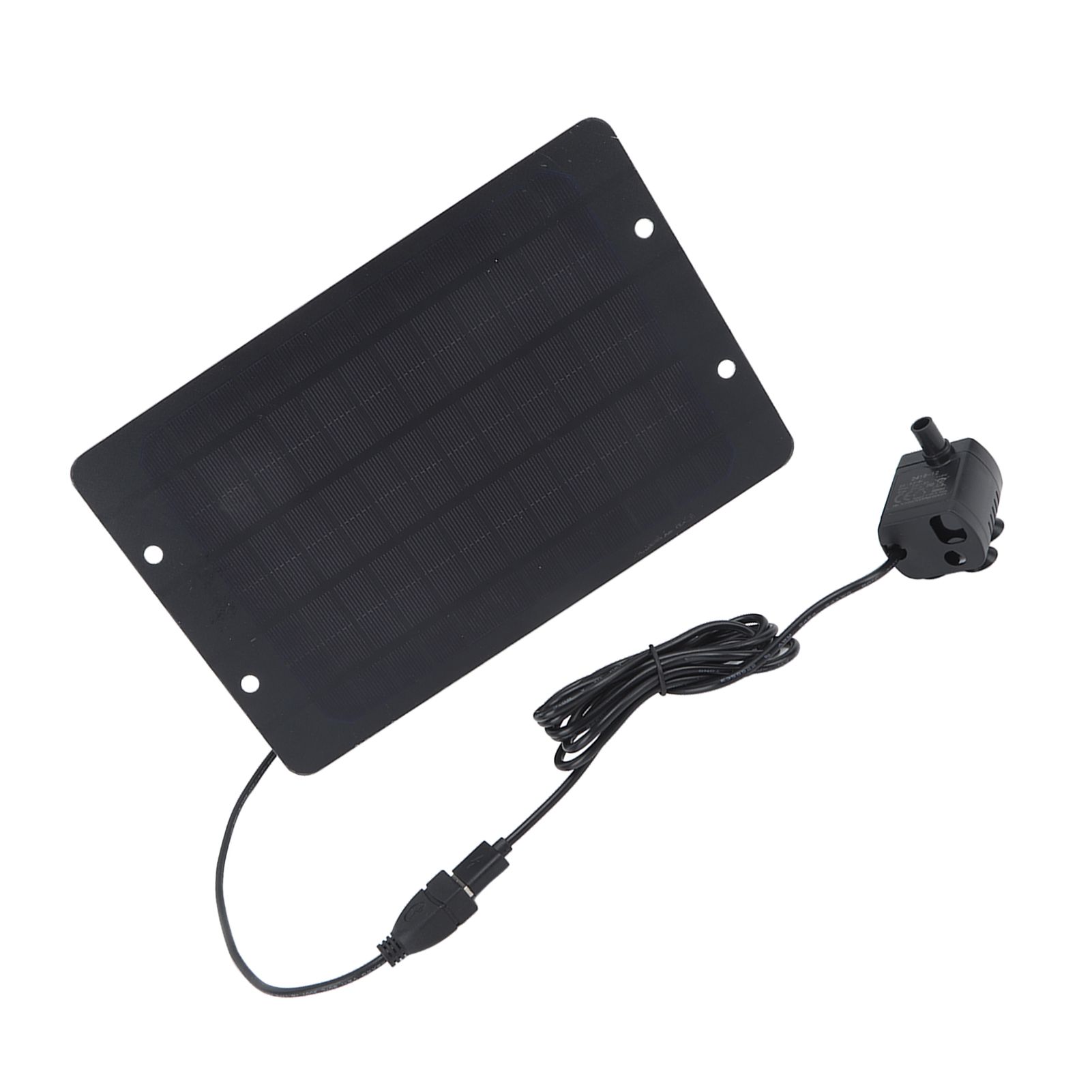 Solar Fountain 6V 10W Bird Bath Fountain USB Interface with Water Pump Solar Water Fountain for Patio Garden Bird Bath - Image 5
