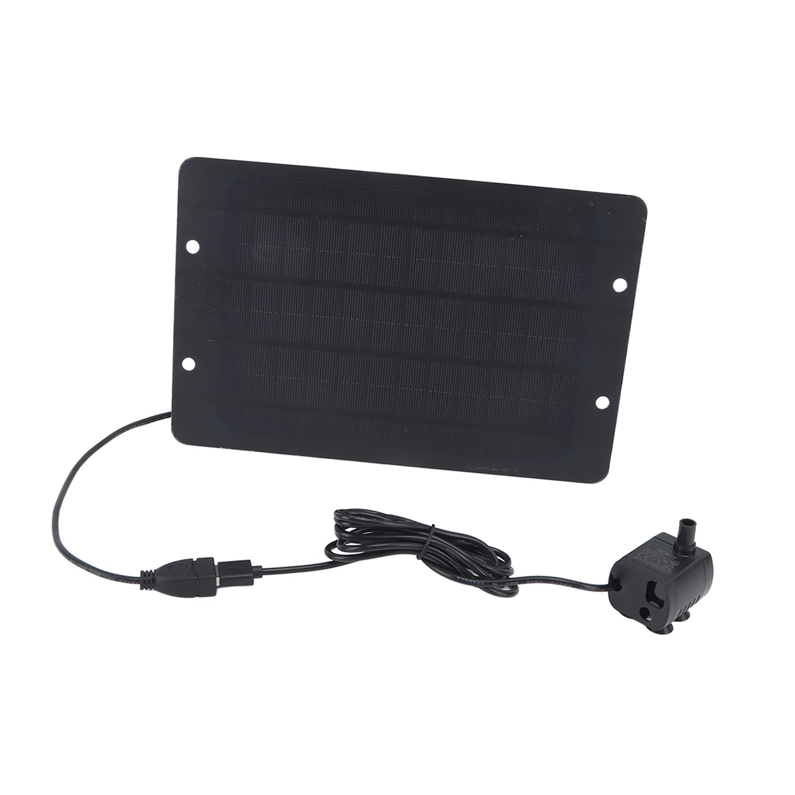 Solar Fountain 6V 10W Bird Bath Fountain USB Interface with Water Pump Solar Water Fountain for Patio Garden Bird Bath - Image 7