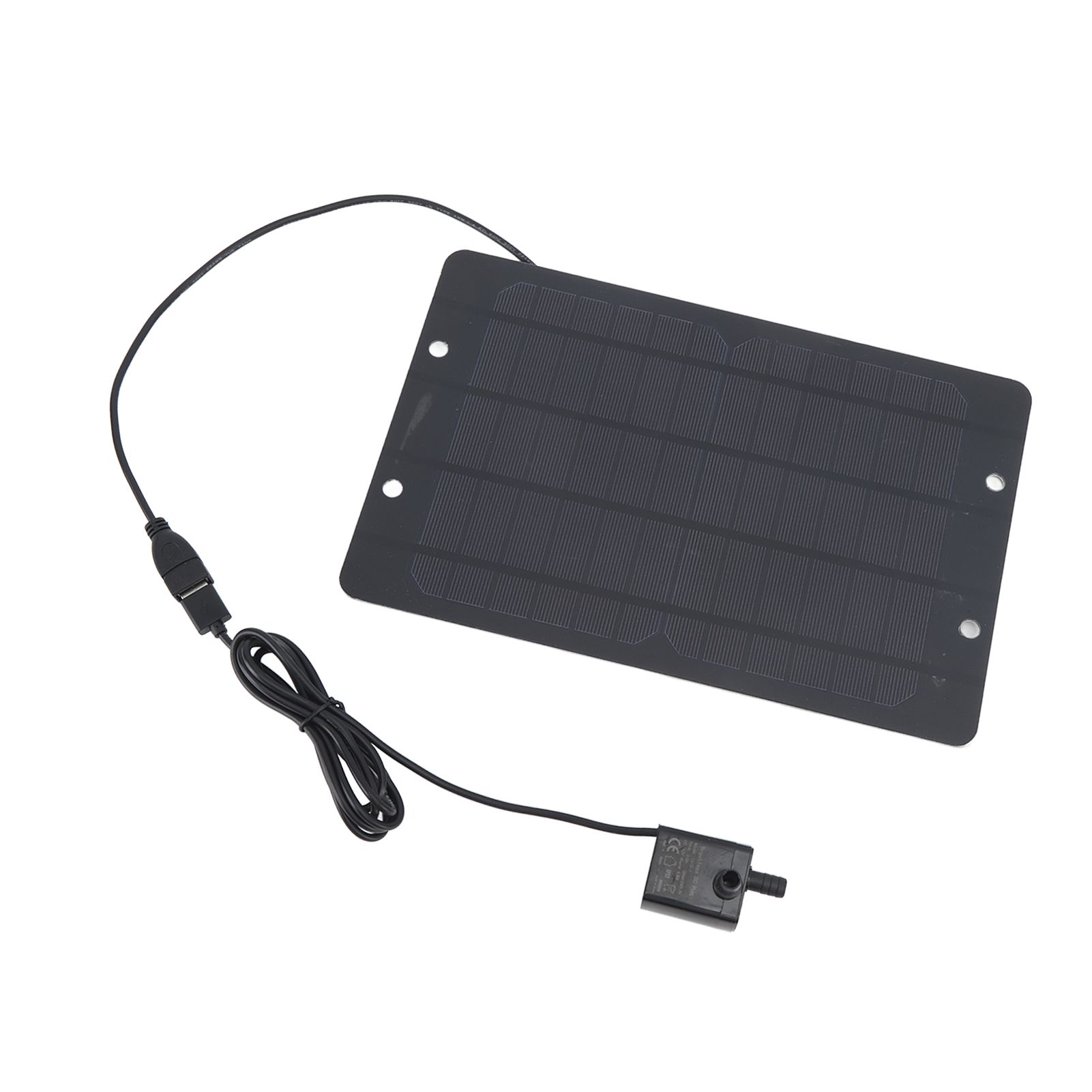Solar Water Fountain Pump Set 6V 10W USB Solar Fountain Water Pump for Bird Bath Garden Backyard Pool - Image 2