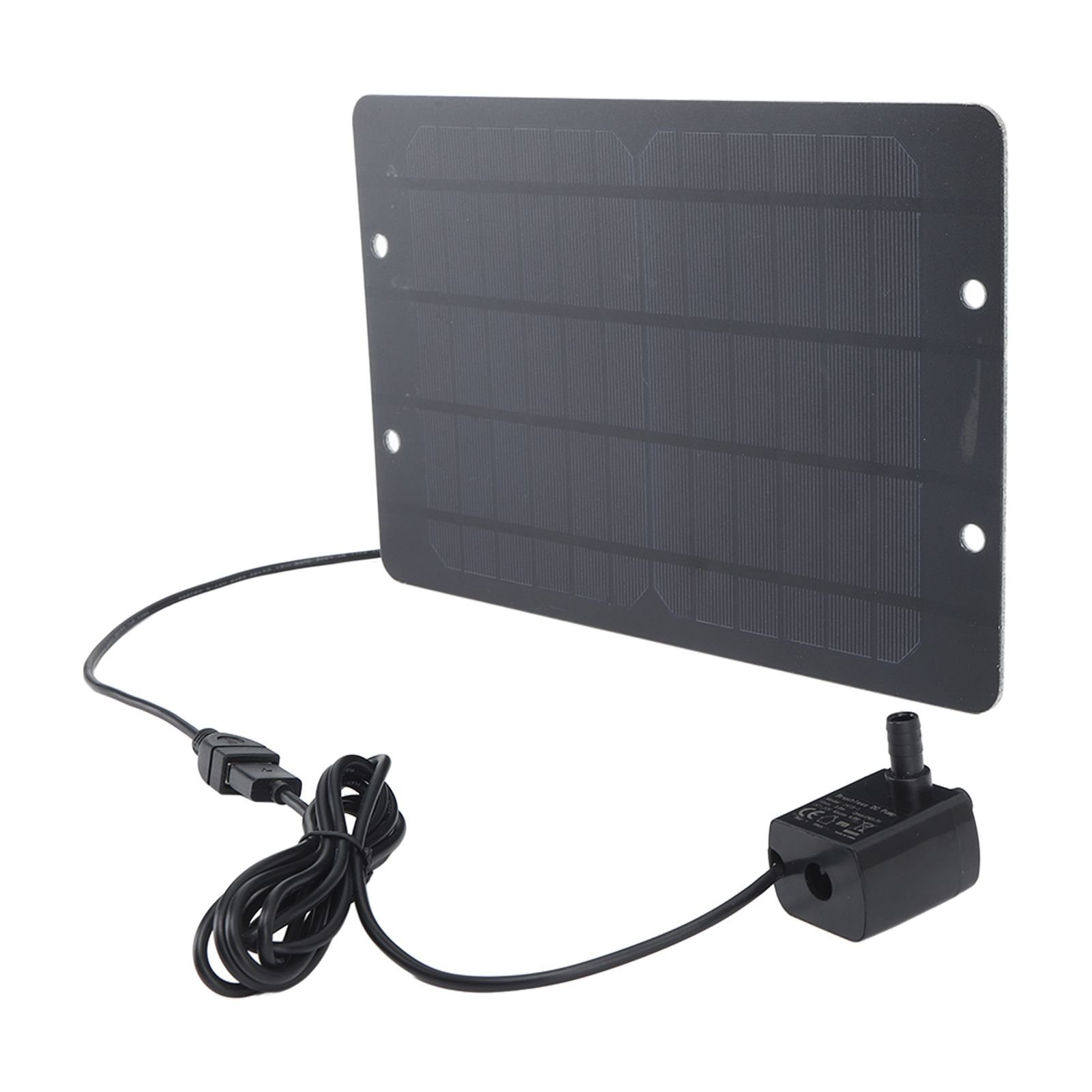 Solar Water Fountain Pump Set 6V 10W USB Solar Fountain Water Pump for Bird Bath Garden Backyard Pool - Image 8
