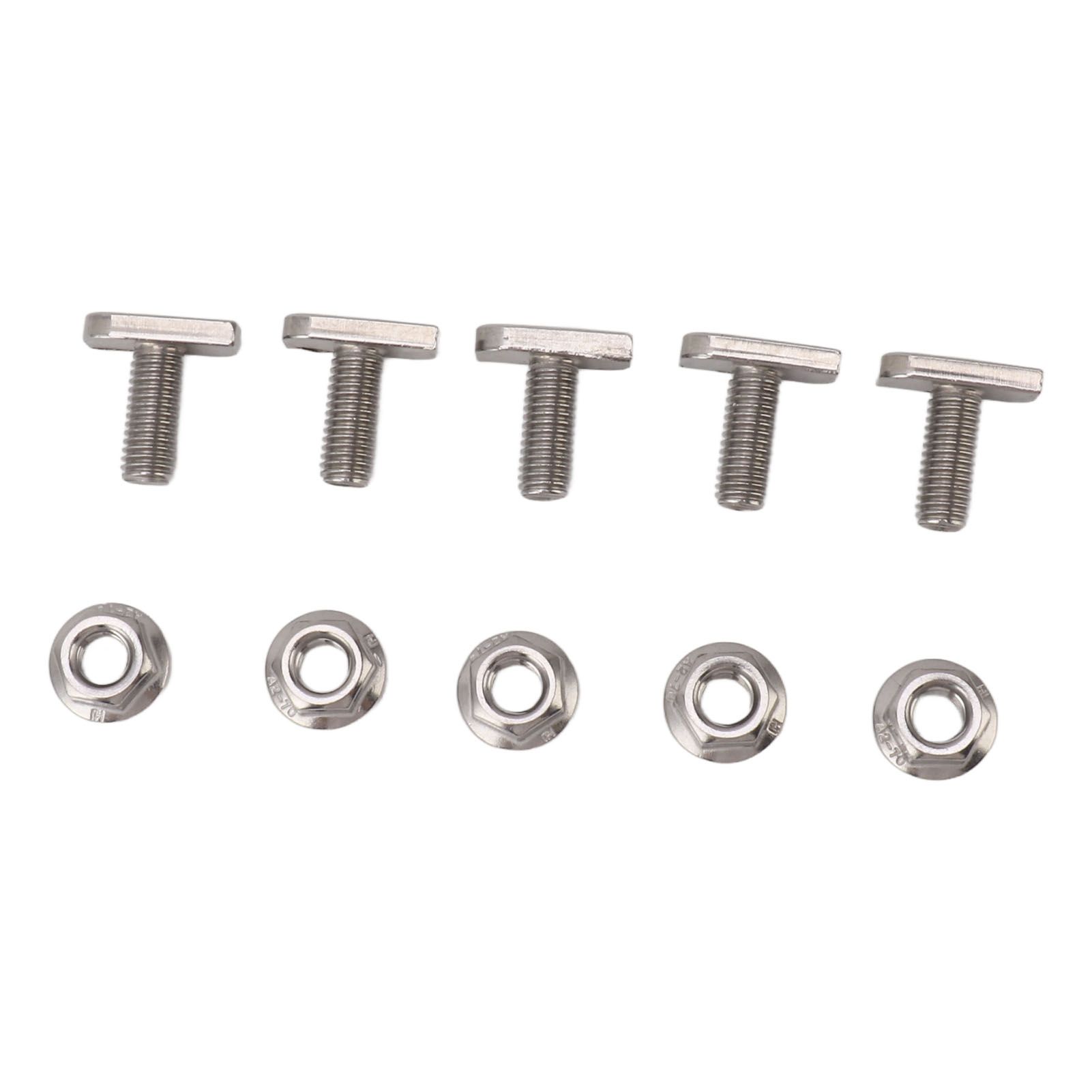 15 Set Hammer Head Screws M8 Stainless Steel Screws for Photovoltaic and Solar Installation - Image 2