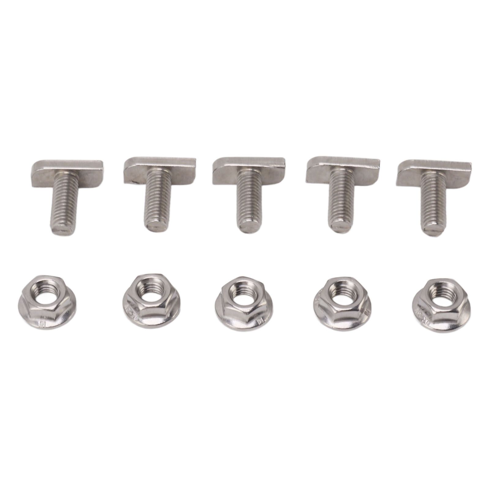 15 Set Hammer Head Screws M8 Stainless Steel Screws for Photovoltaic and Solar Installation - Image 3
