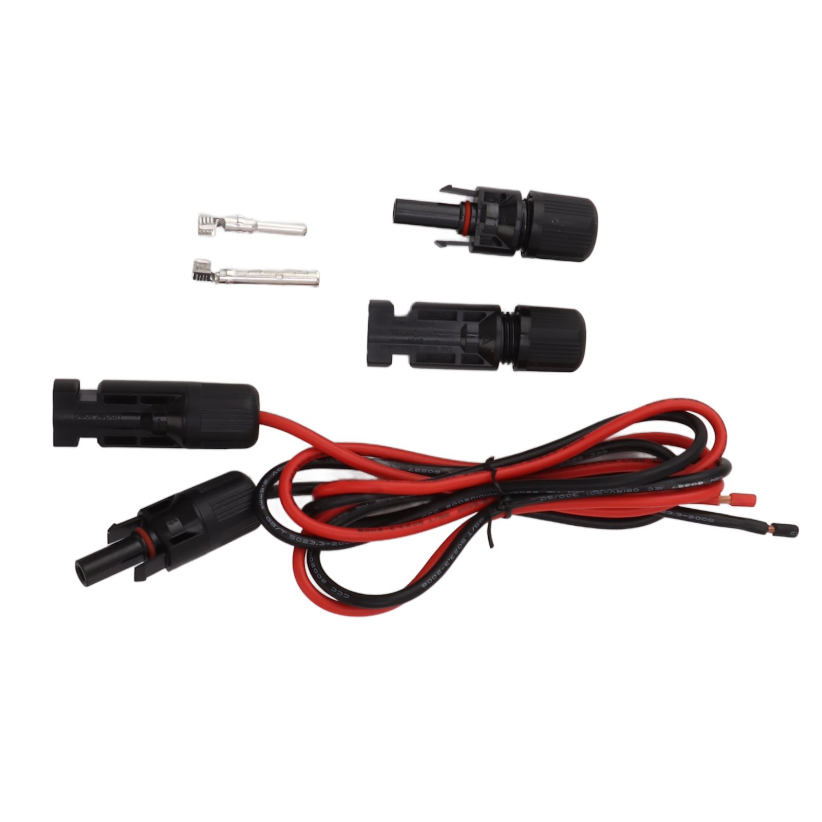 Solar Charge Cable Extension Wire Solar Connector Adapter Cable for RV Solar Panel Portable Power Station Solar Generator - Image 1
