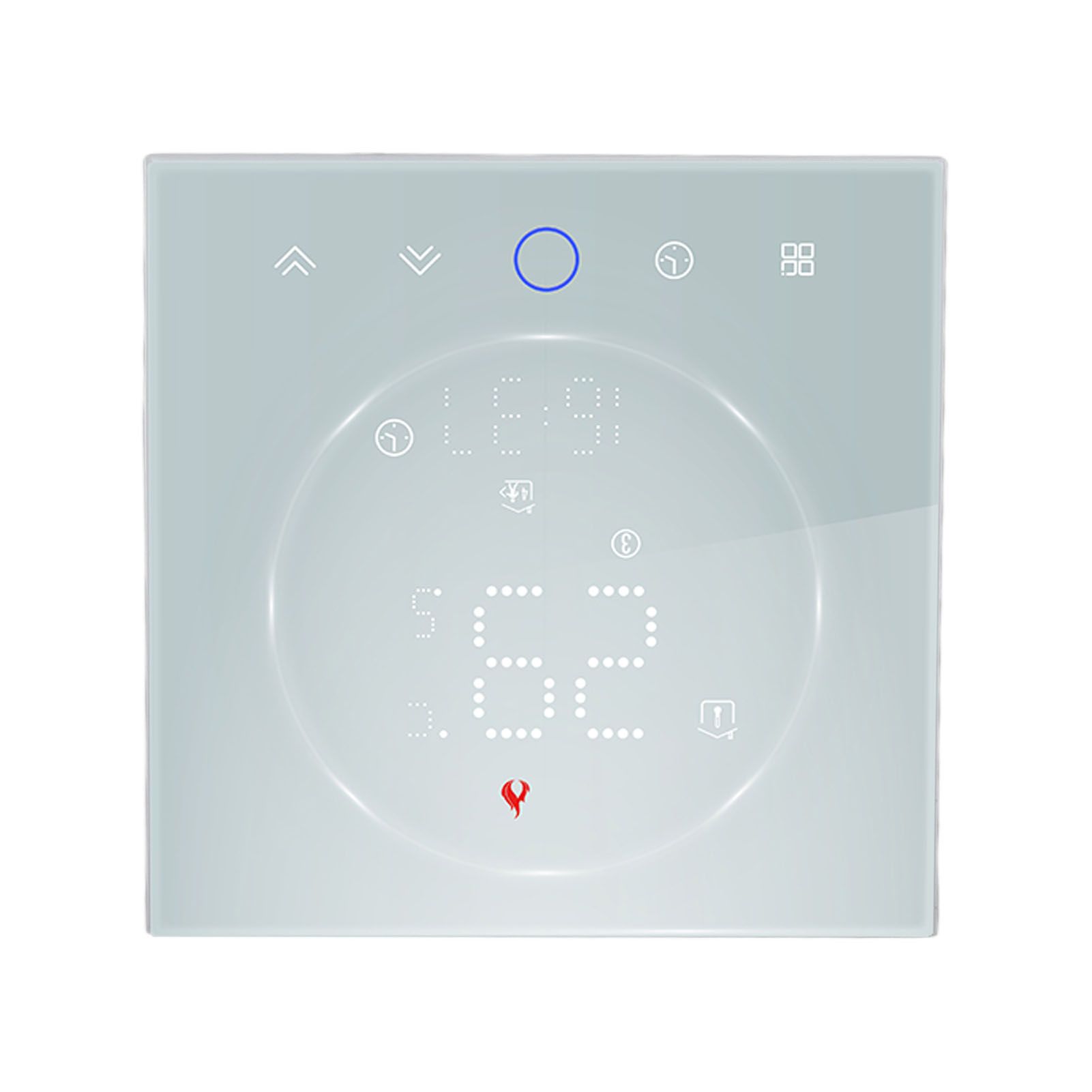 LED Smart Thermostat 7 Day Programmable Smart Wireless Home Thermostat Controller Panel for Electric Heating AC95‑240V White - Image 4