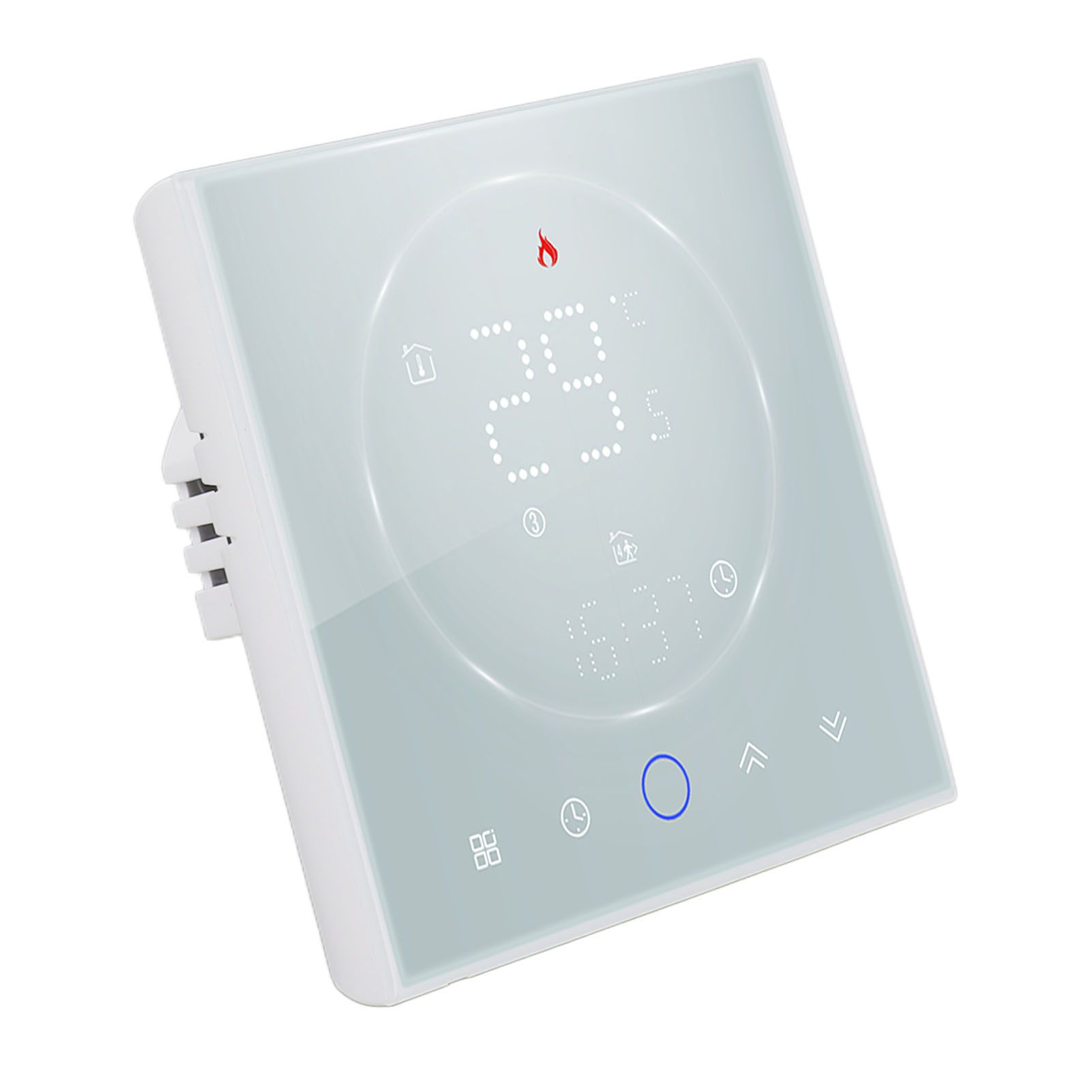 LED Smart Thermostat 7 Day Programmable Smart Wireless Home Thermostat Controller Panel for Electric Heating AC95‑240V White - Image 7