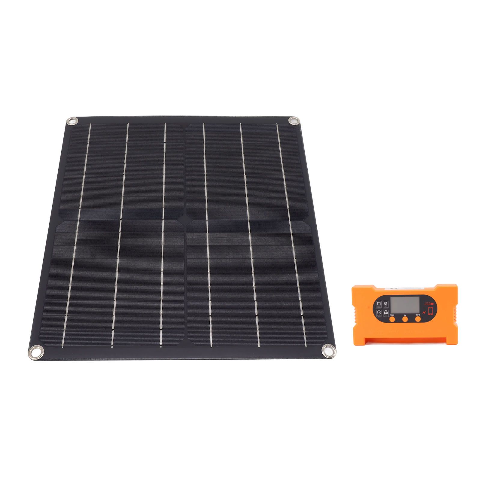 18V 25W Monocrystalline Solar Panel Kit Battery Free Direct Drive IP70 Solar Panel with 100A Fast Charging Controller - Image 4