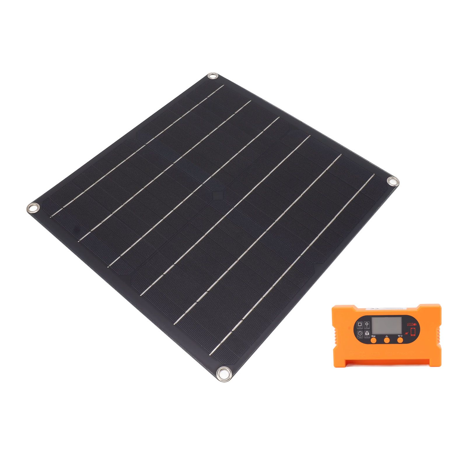 18V 25W Monocrystalline Solar Panel Kit Battery Free Direct Drive IP70 Solar Panel with 100A Fast Charging Controller - Image 5