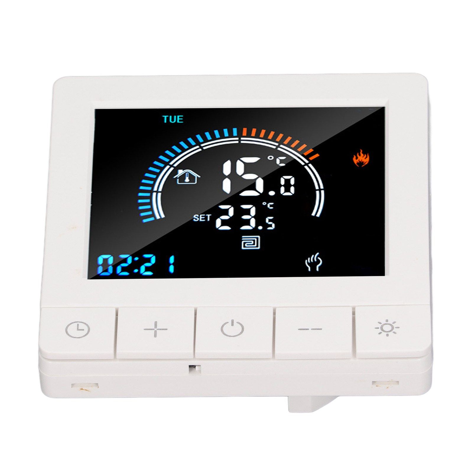Smart Thermostat Programmable LCD Precise Control Smart Water Heating Thermostat For Home Office Mall AC90V‑240V WiFi Model - Image 2