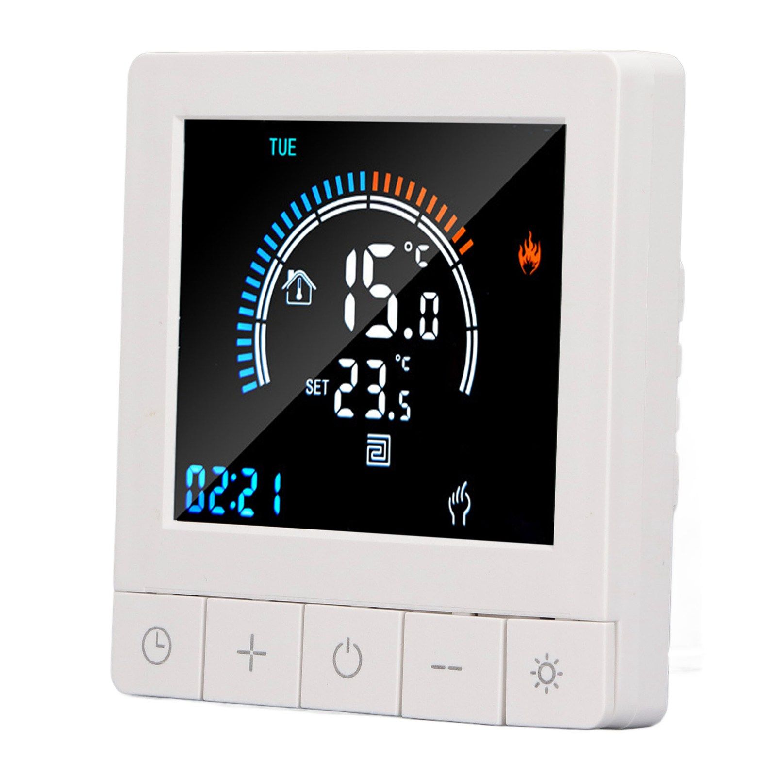 Smart Thermostat Programmable LCD Precise Control Smart Water Heating Thermostat For Home Office Mall AC90V‑240V WiFi Model - Image 4