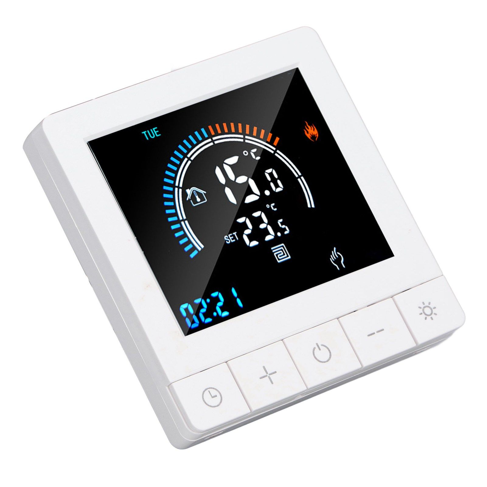 Smart Thermostat Programmable LCD Precise Control Smart Water Heating Thermostat For Home Office Mall AC90V‑240V WiFi Model - Image 8
