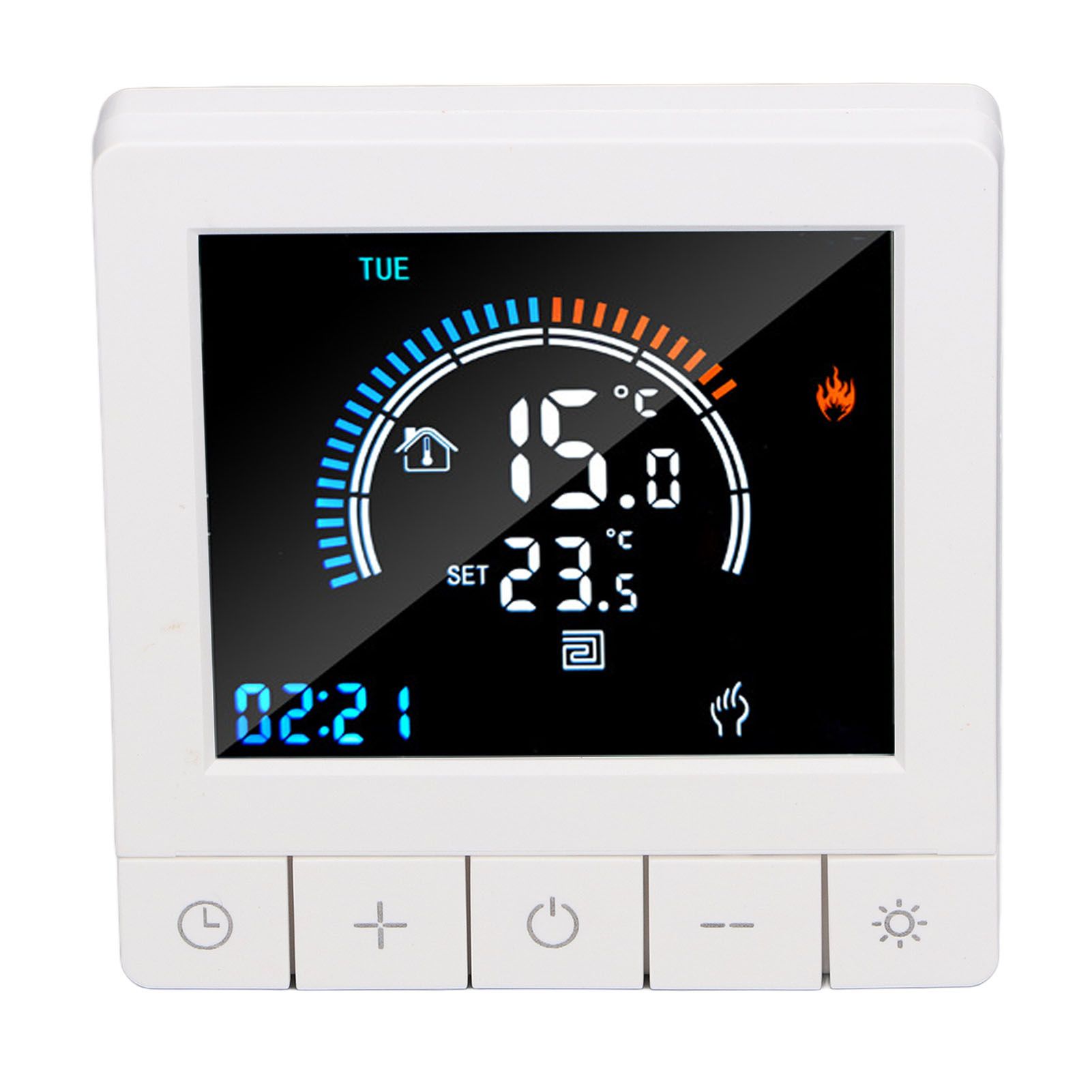 Programmable Smart Thermostat Electric Heating Smart Thermostat Digital LCD Display Temperature Controller for Home Hotels AC 90V‑240V 16A WiFi Style - Image 7