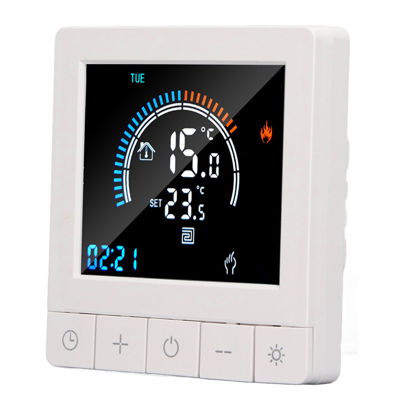 Programmable Smart Thermostat Electric Heating Smart Thermostat Digital LCD Display Temperature Controller for Home Hotels AC 90V‑240V 16A WiFi Style - Image 8