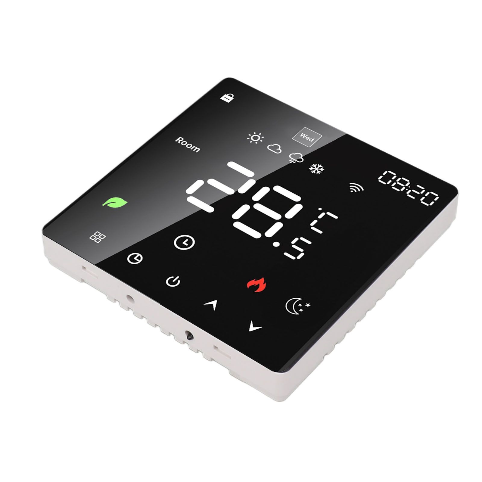 16A Smart Thermostat LCD Color Touchscreen PC Programmable Electric Heating Thermostat for Home Hotel Office AC 90 to 240V WiFi - Image 8