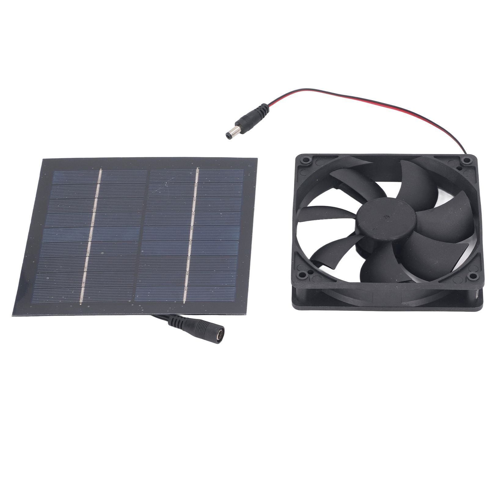 Solar Panel Fan Kit 20W IP65 Waterproof for Outside Small Chicken Coops Greenhouses Sheds Pet Houses Window Exhaust - Image 3