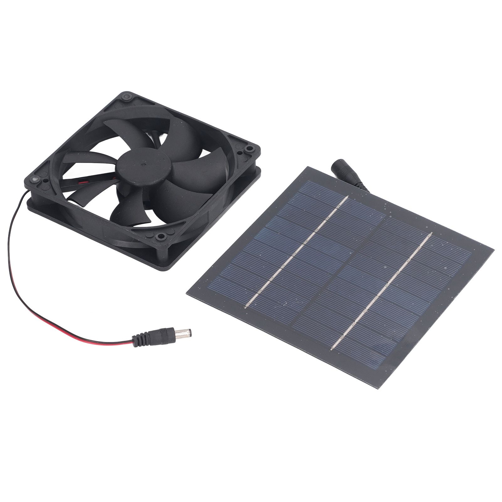 Solar Panel Fan Kit 20W IP65 Waterproof for Outside Small Chicken Coops Greenhouses Sheds Pet Houses Window Exhaust - Image 6