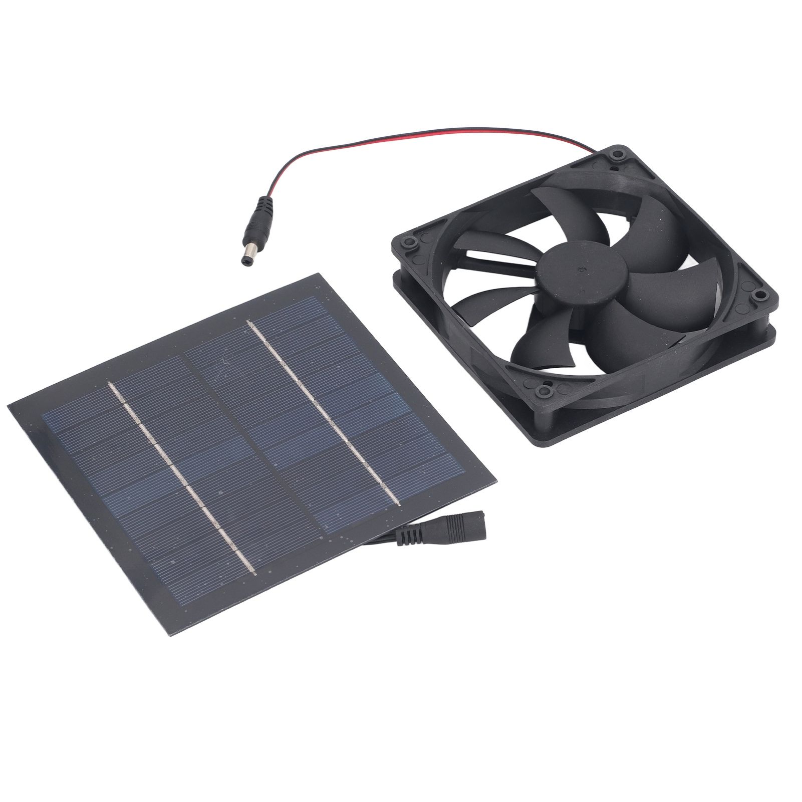 Solar Panel Fan Kit 20W IP65 Waterproof for Outside Small Chicken Coops Greenhouses Sheds Pet Houses Window Exhaust - Image 7