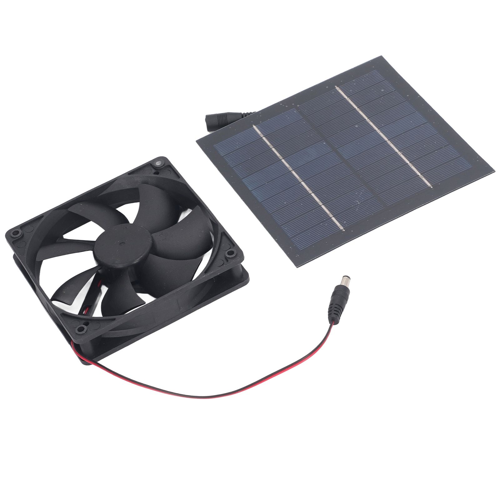 Solar Panel Fan Kit 20W IP65 Waterproof for Outside Small Chicken Coops Greenhouses Sheds Pet Houses Window Exhaust - Image 8