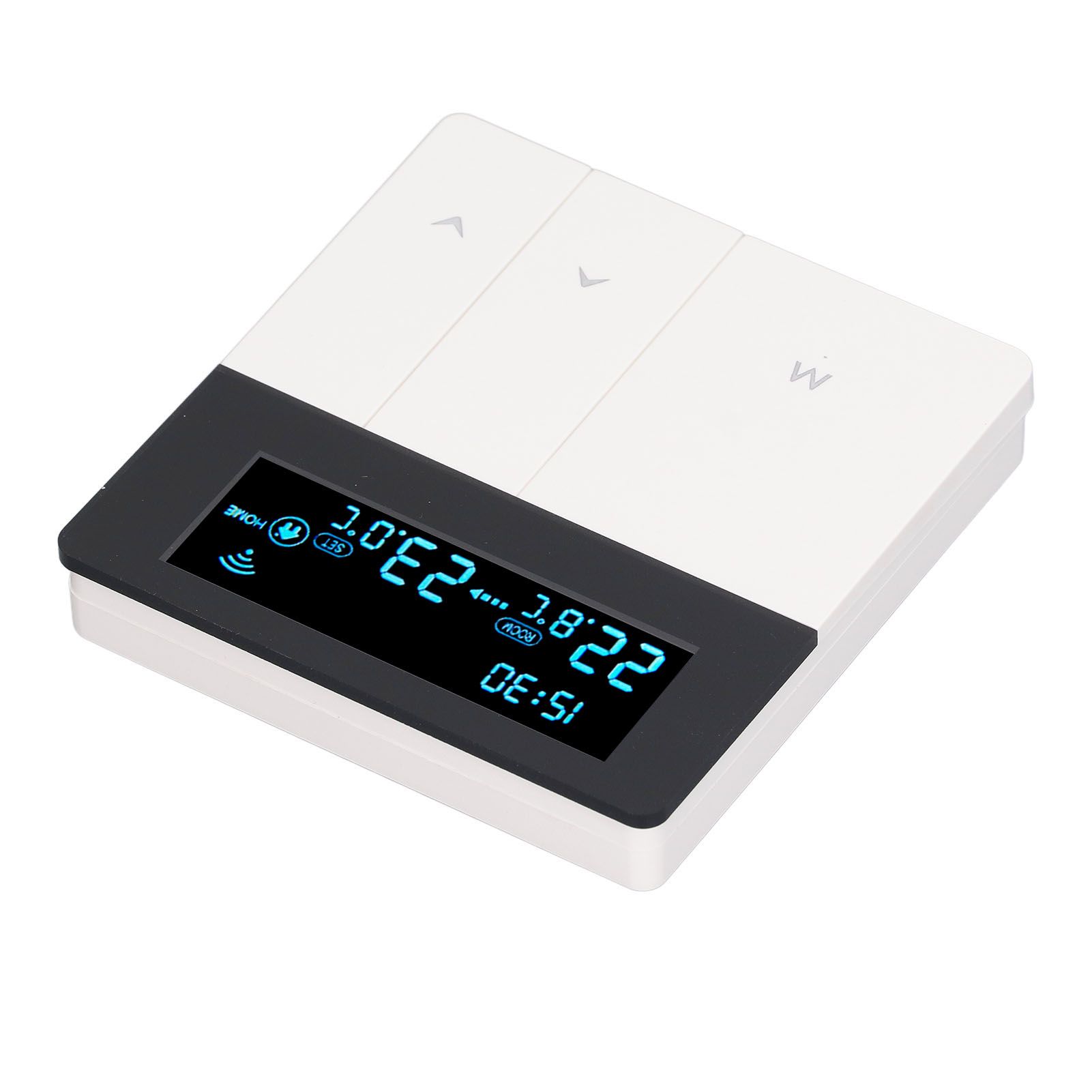 3A Smart Thermostat LCD Color Screen High Accuracy Programmable Thermostat Water Heating Boiler Heating for Home Shopping Mall AC90‑240V White Without WiFi - Image 3