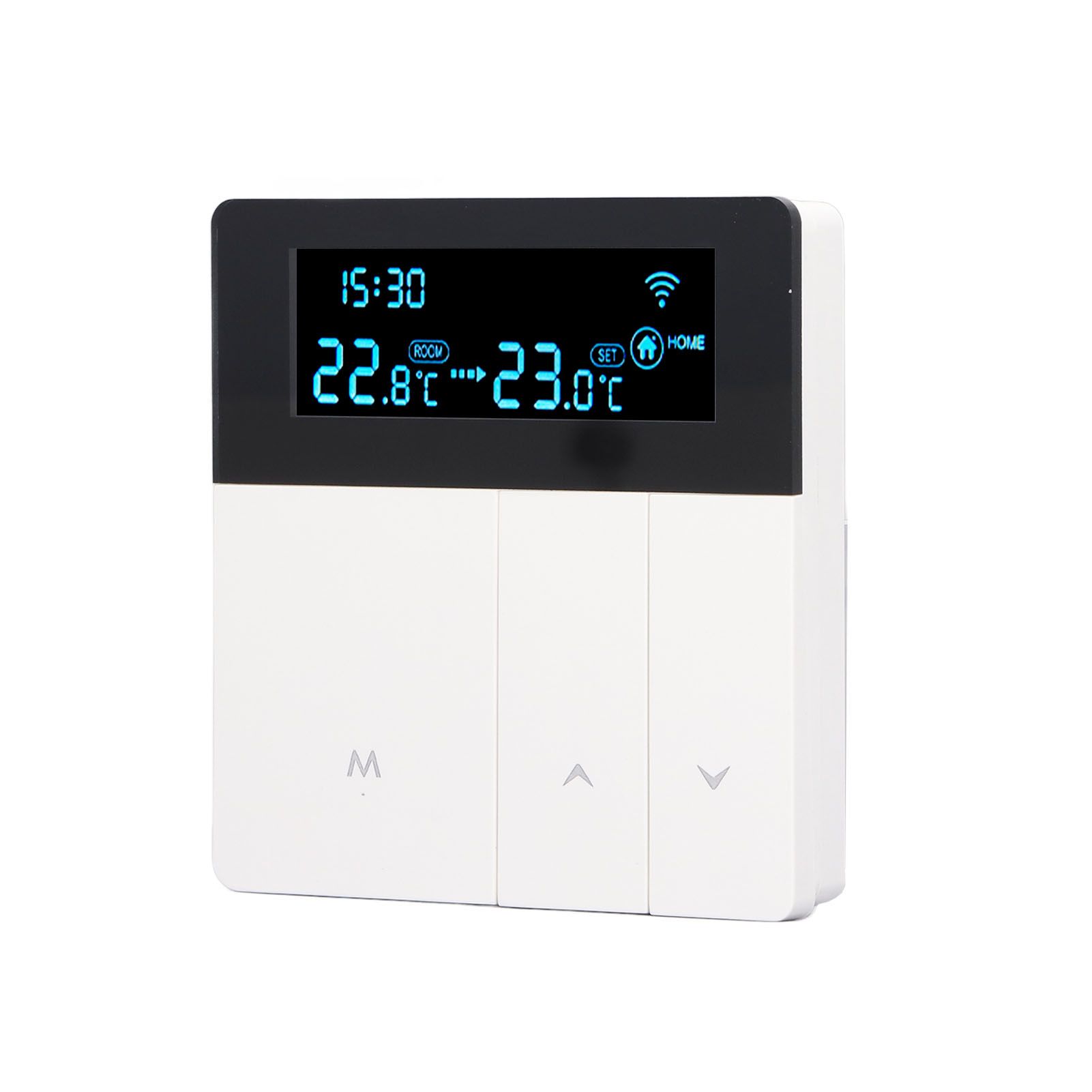 3A Smart Thermostat LCD Color Screen High Accuracy Programmable Thermostat Water Heating Boiler Heating for Home Shopping Mall AC90‑240V White Without WiFi - Image 7