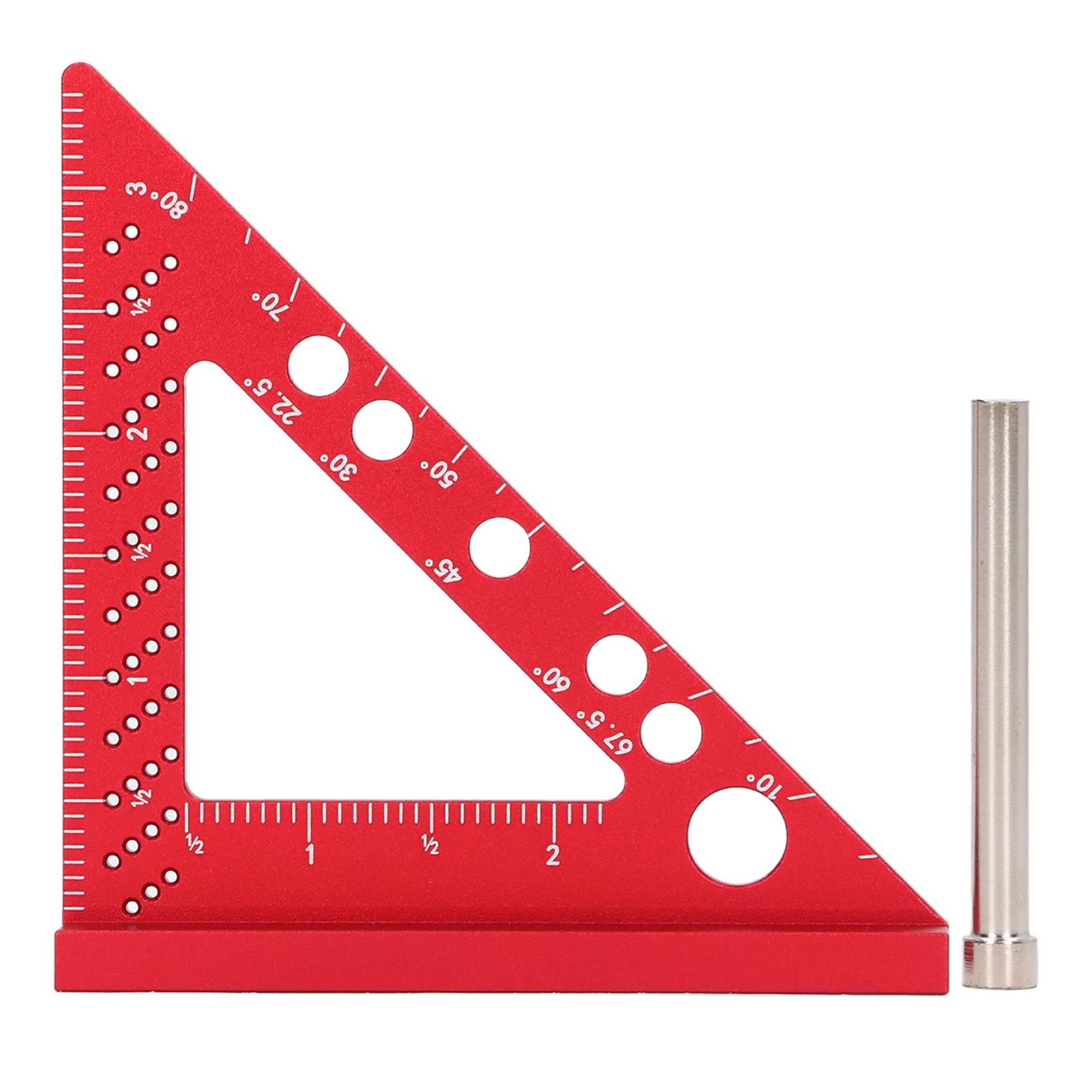 Woodworking Carpenter Square 90 Degree Woodworking Rafter Square Woodworking Square Protractor - Image 1