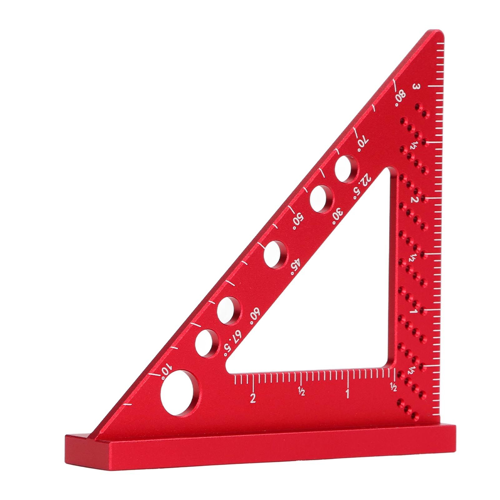 Woodworking Carpenter Square 90 Degree Woodworking Rafter Square Woodworking Square Protractor - Image 2