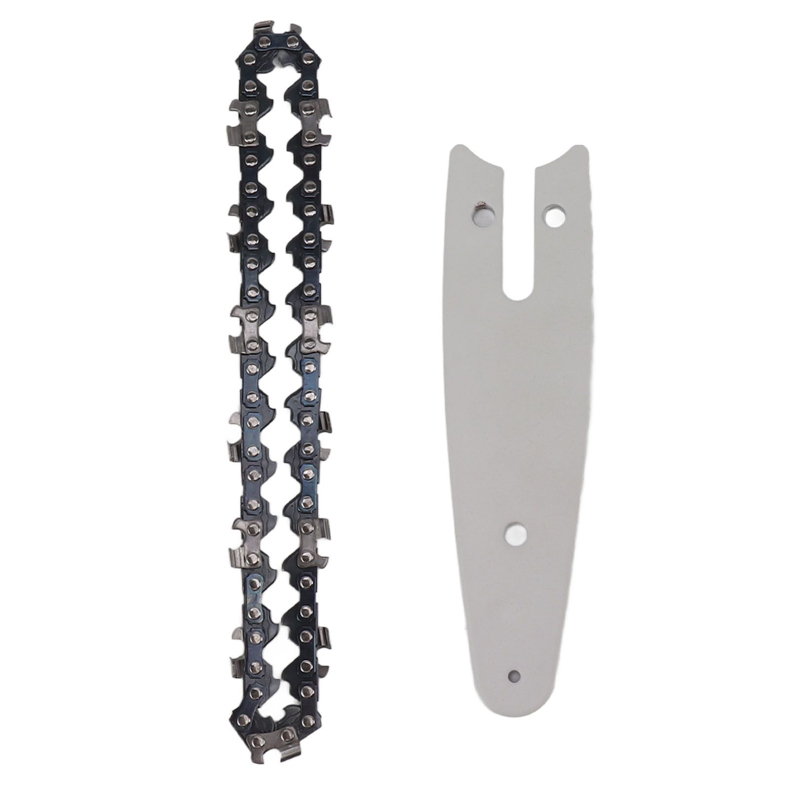Mini Chain Guide Bar Combo Manganese Steel Faster Speed High Hardness Smooth Cutting Chainsaw Chain Guide Bar Replacement 4inch with 1/4 28 Links Chain - Image 7