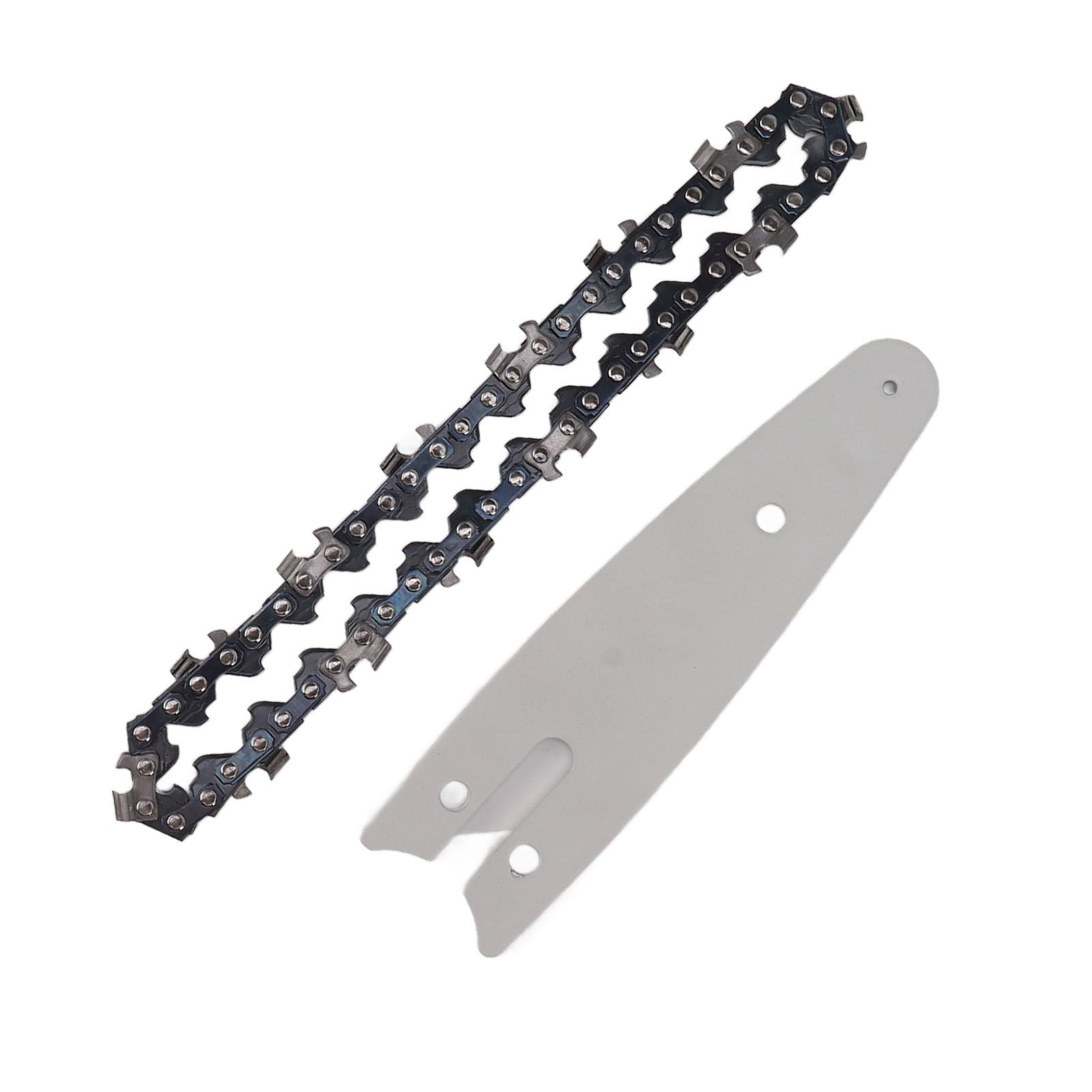 Mini Chain Guide Bar Combo Manganese Steel Faster Speed High Hardness Smooth Cutting Chainsaw Chain Guide Bar Replacement 4inch with 1/4 28 Links Chain - Image 8