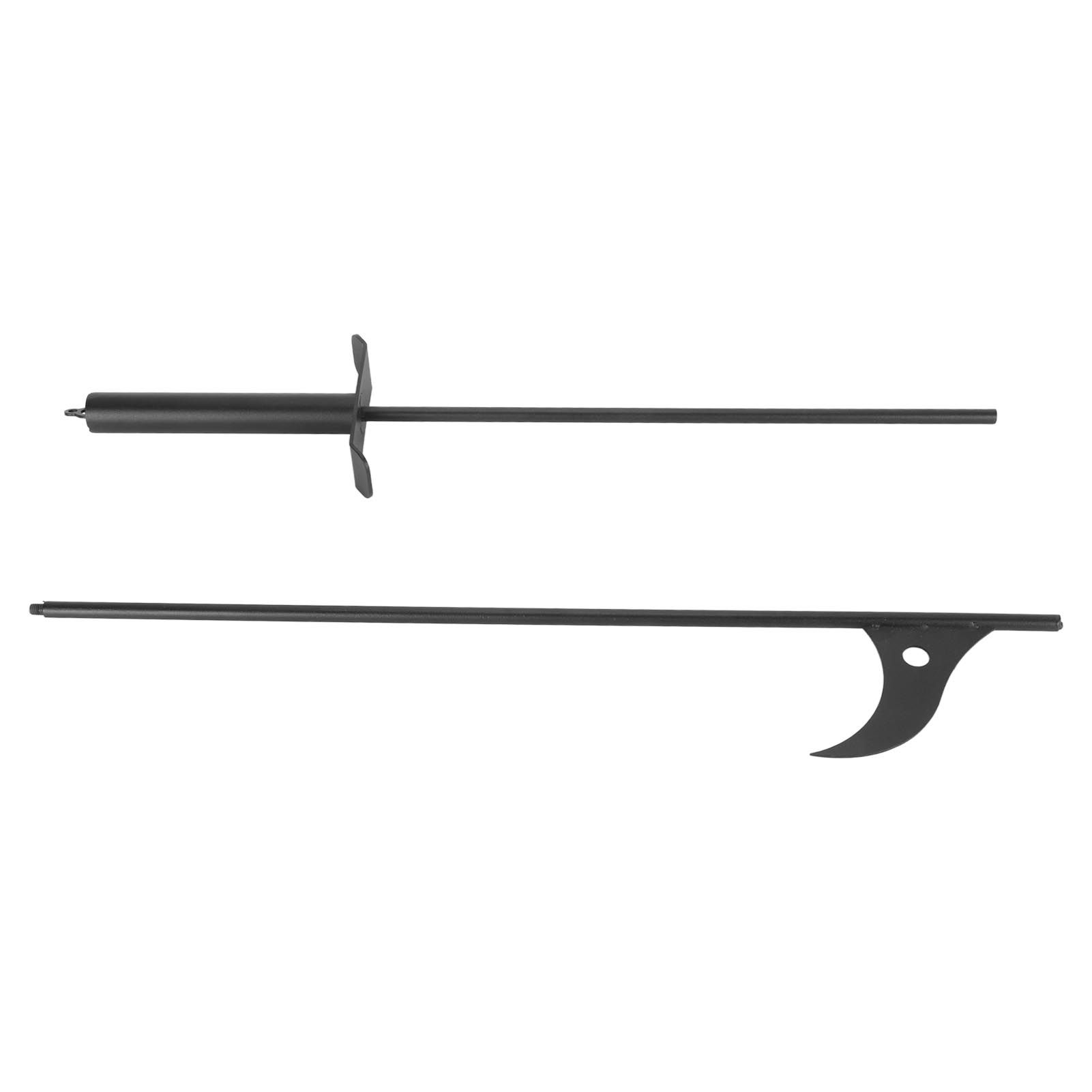 40in Fire Poker Fireplace Poker Rustproof Solid Steel Fire Pit Poker for Fireplace Camping Wood Stove Indoor Outdoor - Image 2