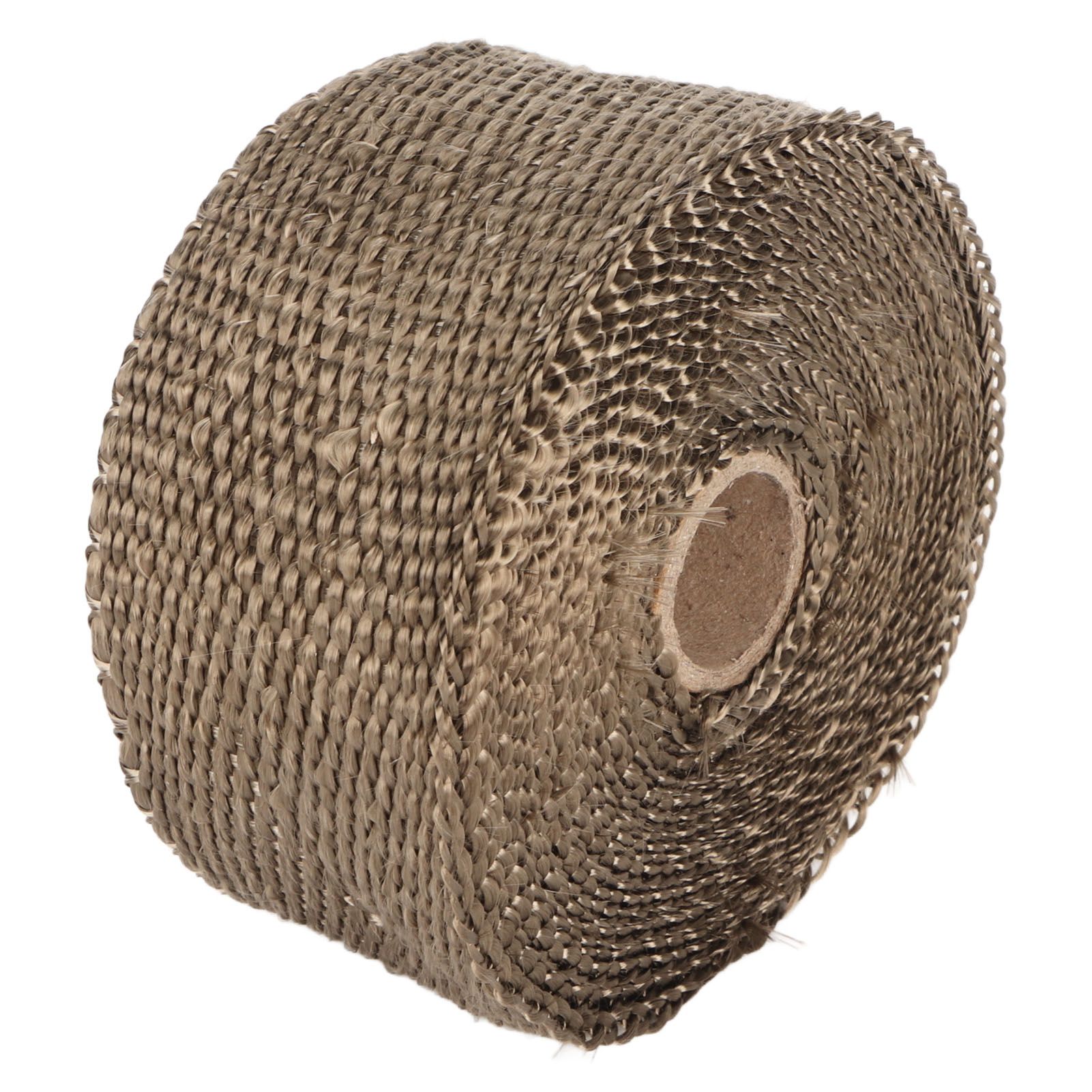 Fireproof Pipe Wrap Pipe Insulation Webbing Anti Scald Chimney Protective Wrap with 2 Clips for Furnace Tube Motorcycle Exhaust Pipes - Image 5
