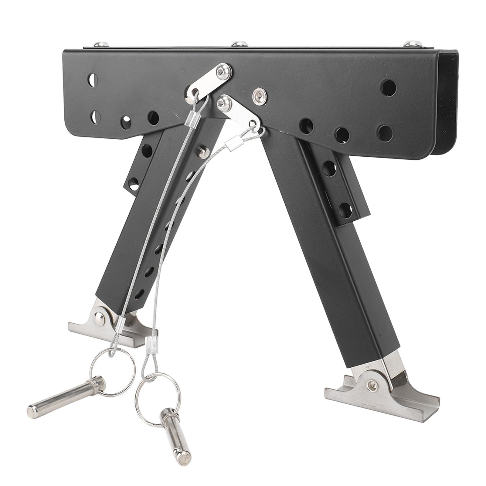 RV Step Stabilizer Household Multifunctional Foldable Steel Solid Stance RV Step Stabilizer - Image 2