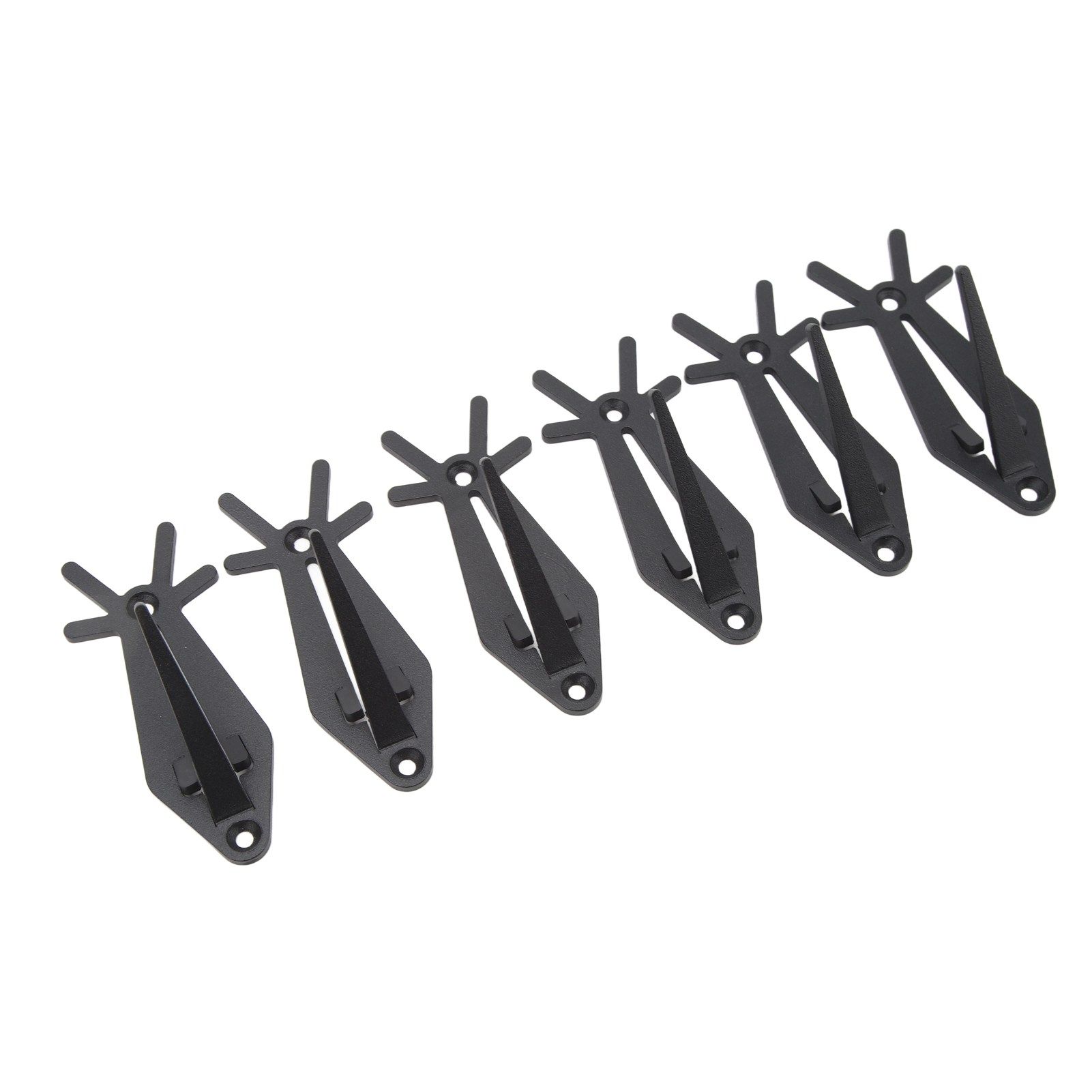 6pcs European Mount Skull Hanger Antler Style Skull Wall Mount Bracket Hangers Deer Hanger with Simple Easy Installation Kits - Image 4