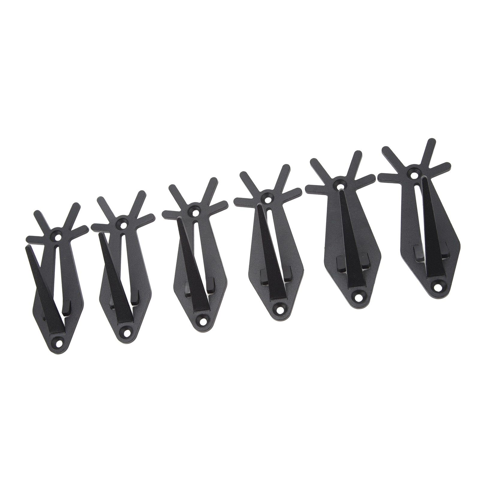 6pcs European Mount Skull Hanger Antler Style Skull Wall Mount Bracket Hangers Deer Hanger with Simple Easy Installation Kits - Image 7