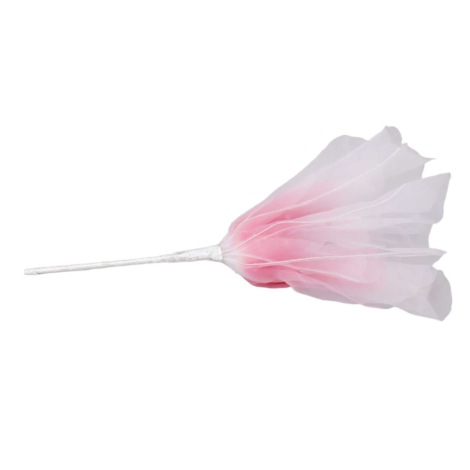 Gauze Flower 19.7in Diameter Soft Bright Colors Light Reusable Handcrafted Organza Flower for Wedding Photography Family Rose Red - Image 7