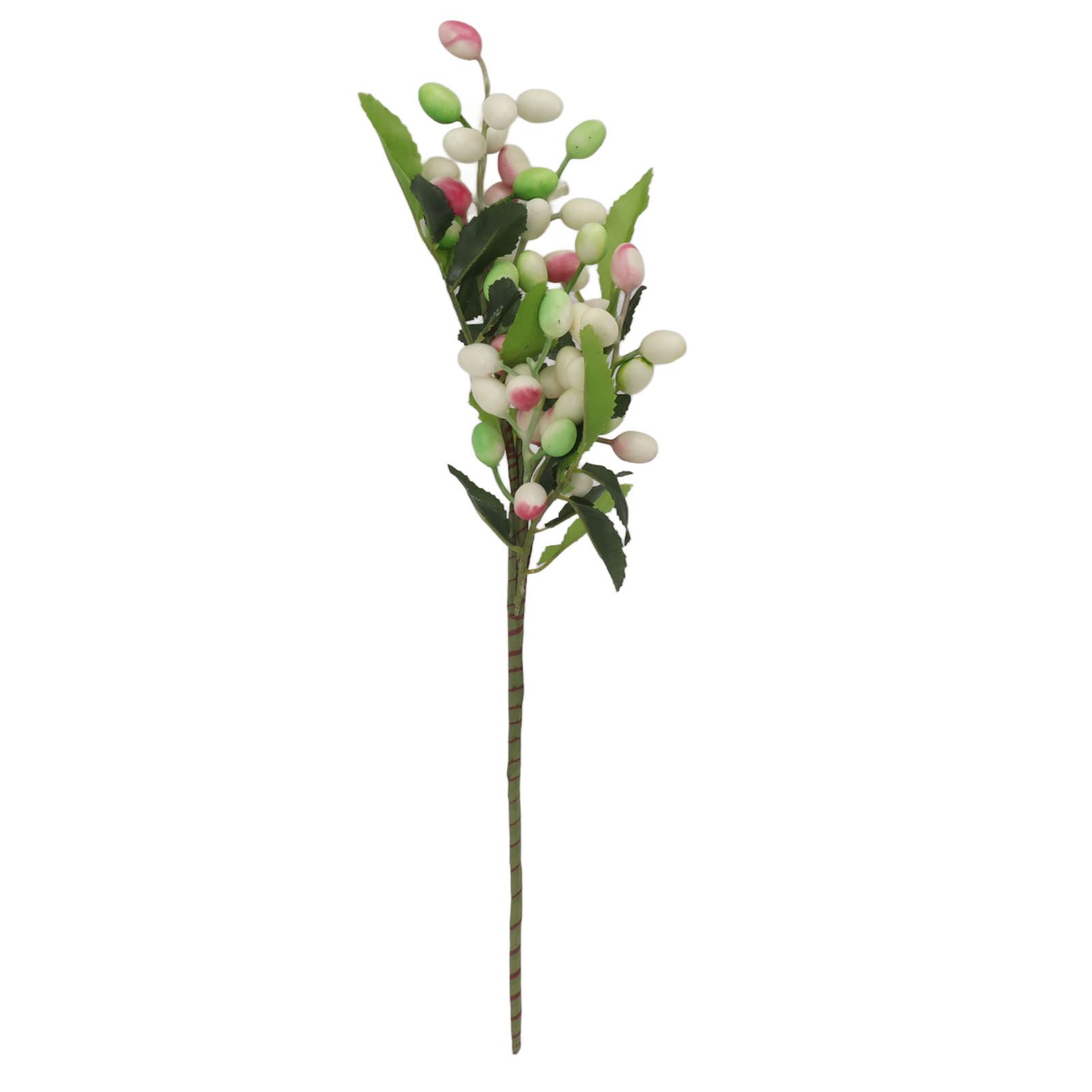 5PCS Artificial Berries Artificial Pip Berry Stems Decoration for Living Room Office Purple - Image 3