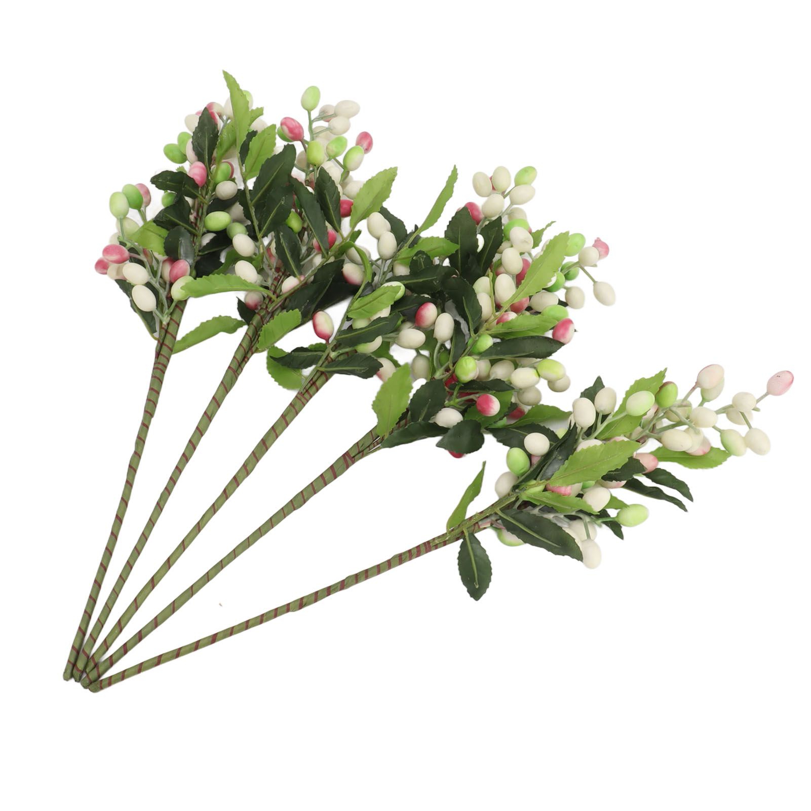 5PCS Artificial Berries Artificial Pip Berry Stems Decoration for Living Room Office Purple - Image 8