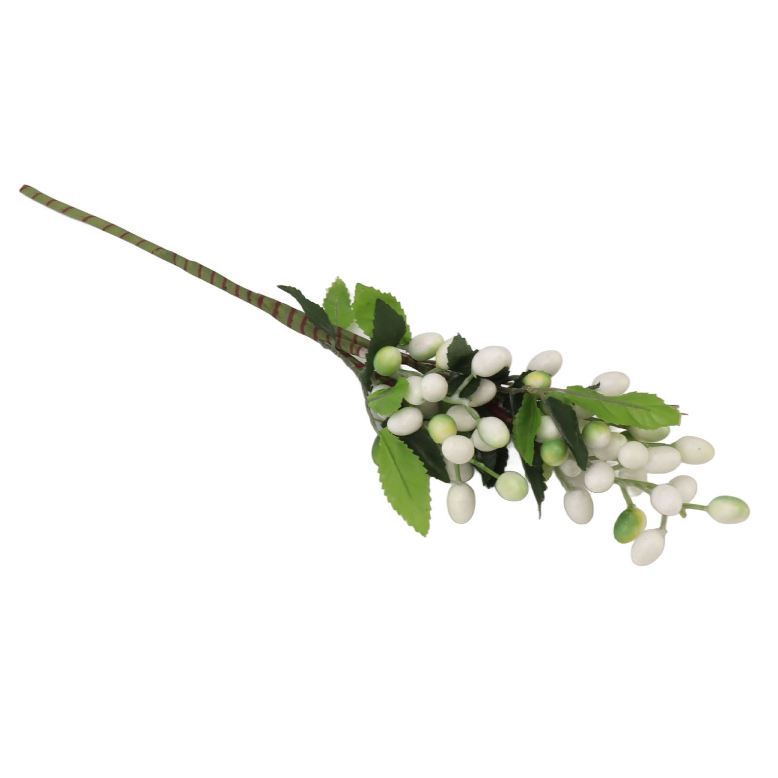 5PCS Artificial Berries Artificial Pip Berry Stems Decoration for Living Room Office White - Image 5