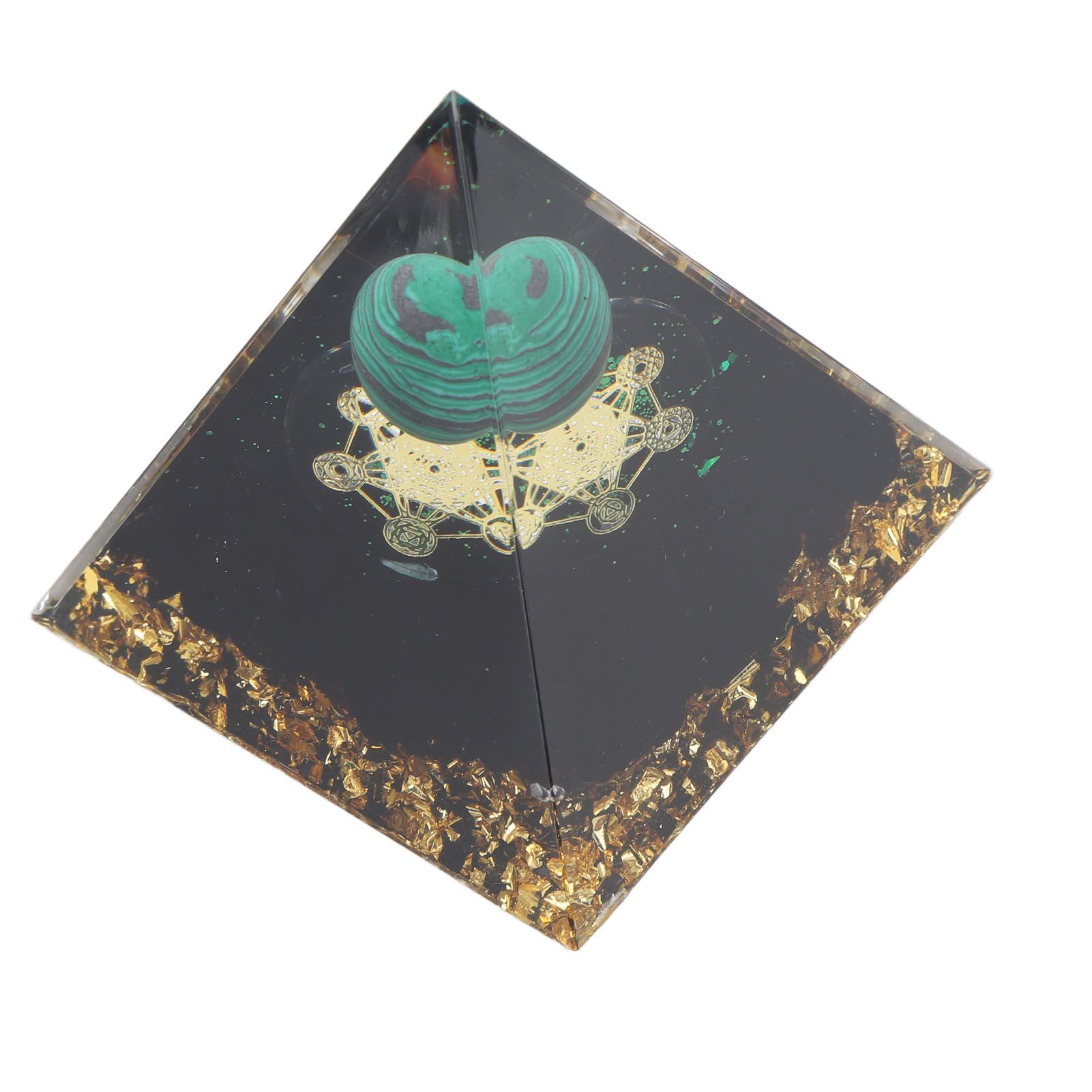 6cm Crystal Pyramid Unique Pure Natural Handmade Crystal Pyramid Ornament for Home Desktop - Image 6