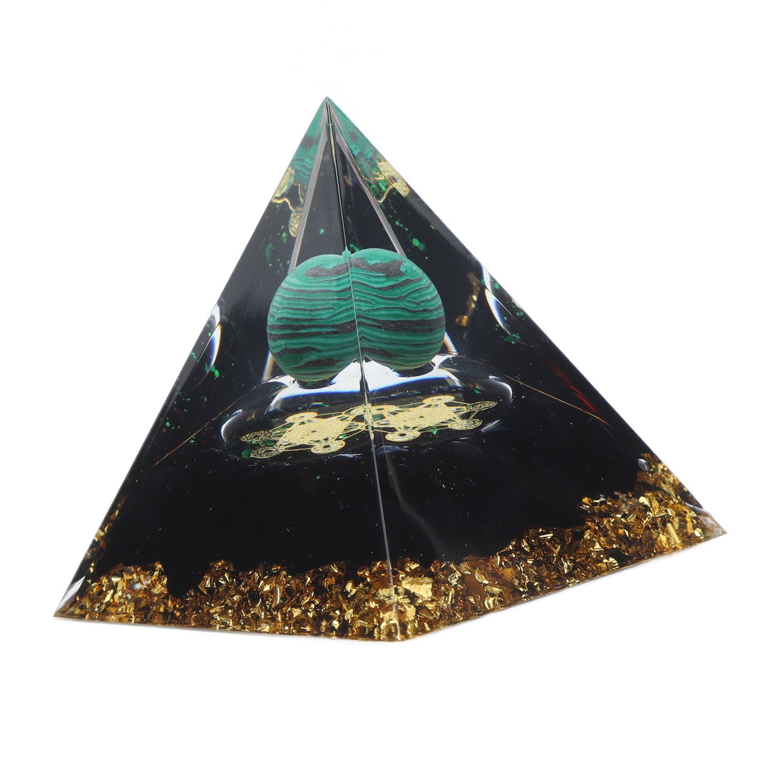 6cm Crystal Pyramid Unique Pure Natural Handmade Crystal Pyramid Ornament for Home Desktop - Image 7
