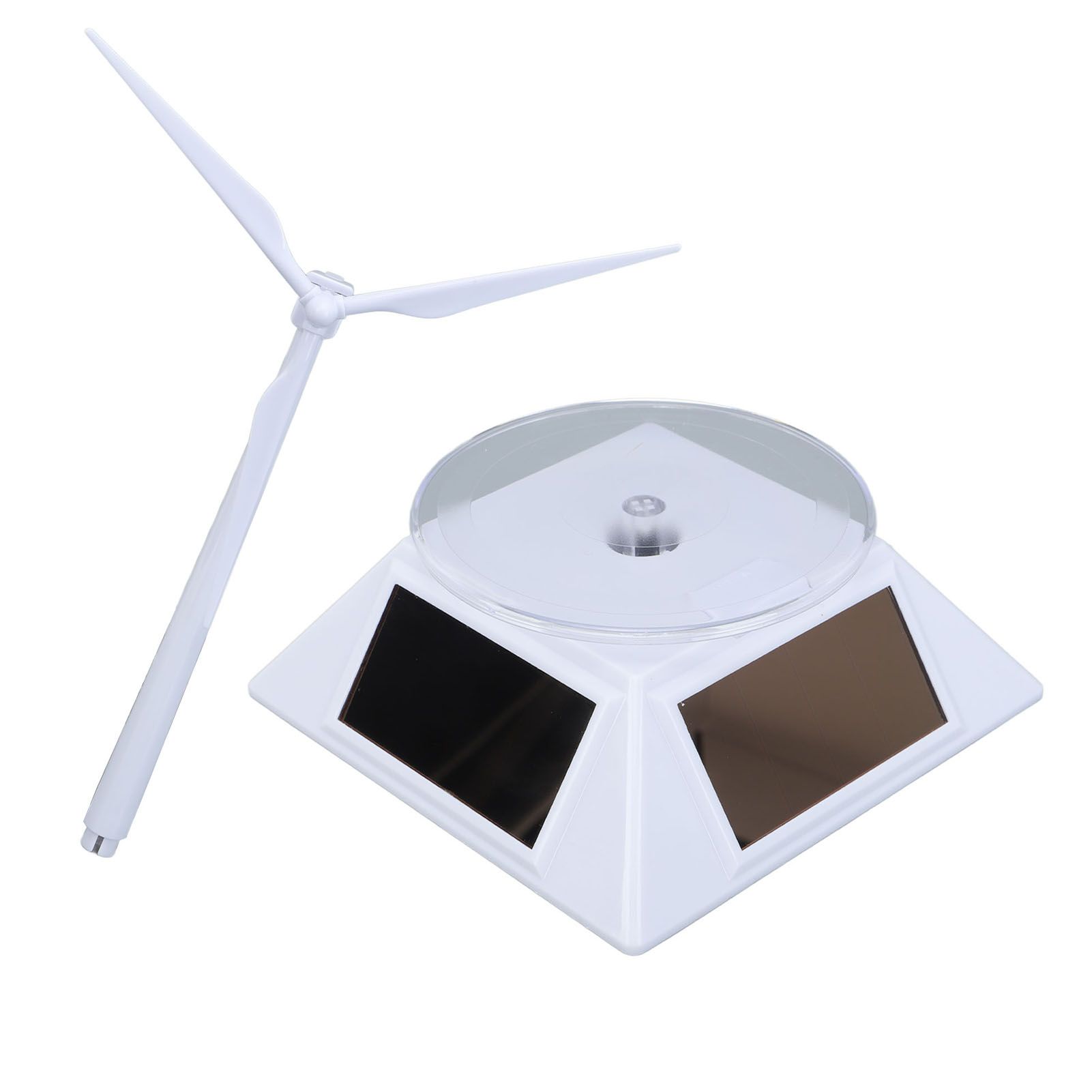 Solar Energy Wind Mill Toy Educational Decorative Dual Use Turbine Solar Powered Windmills for Kids Science Teaching - Image 4